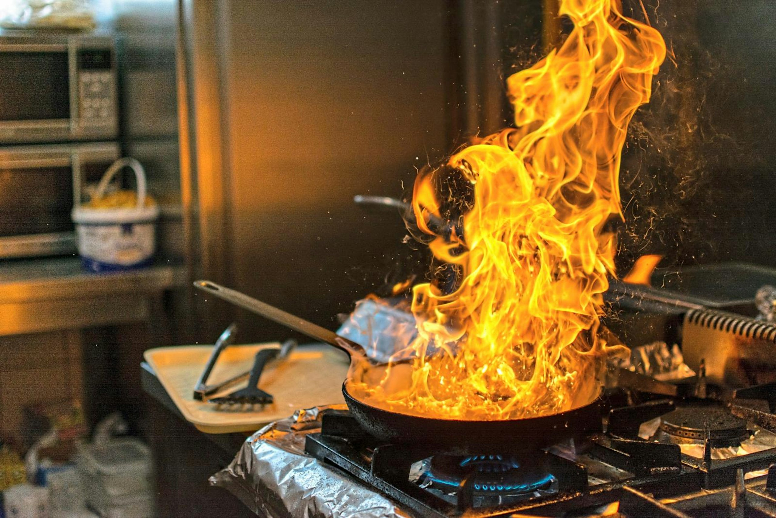 fire on Valentine's Day