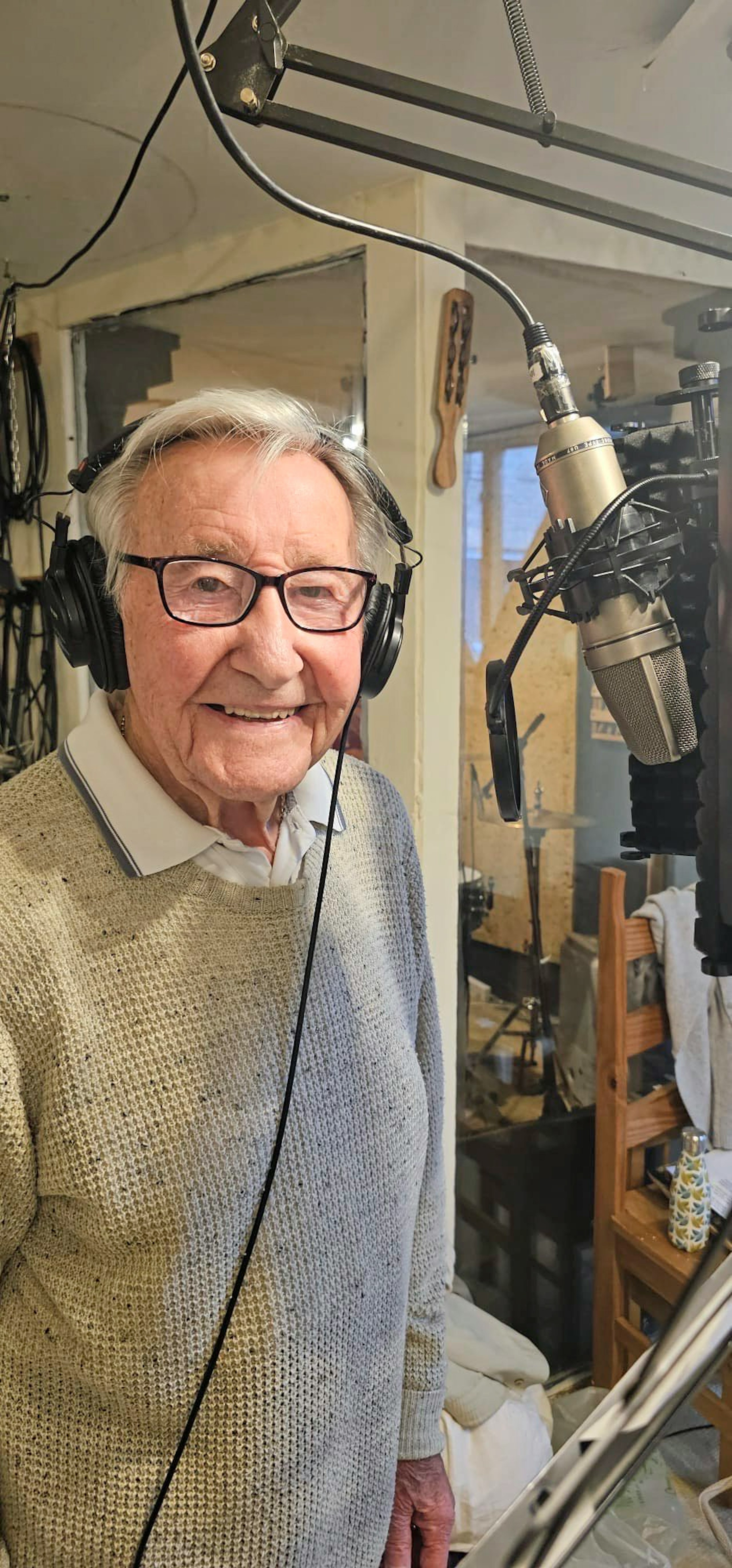 Grandad sings