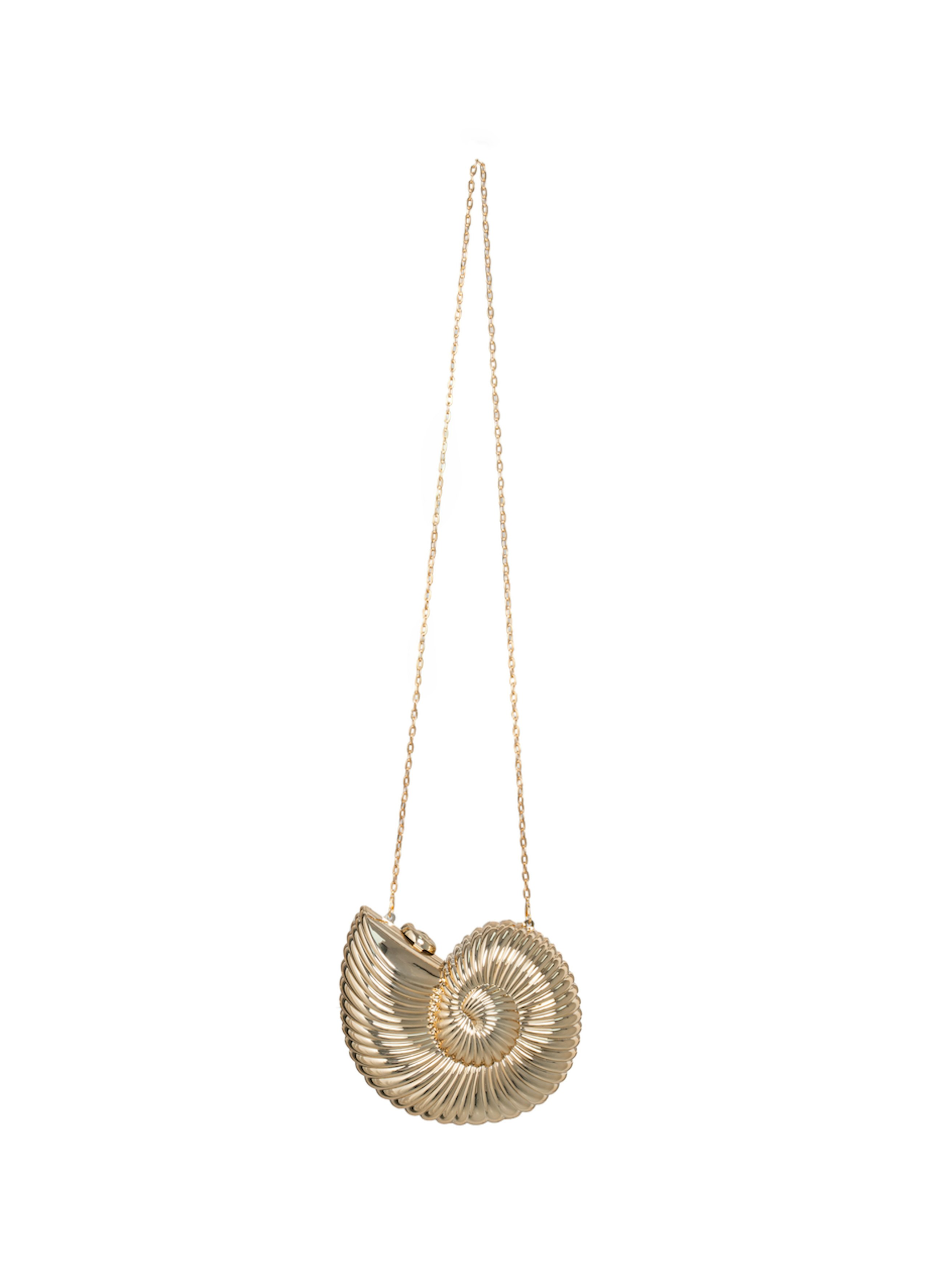 Gold Shell Bag