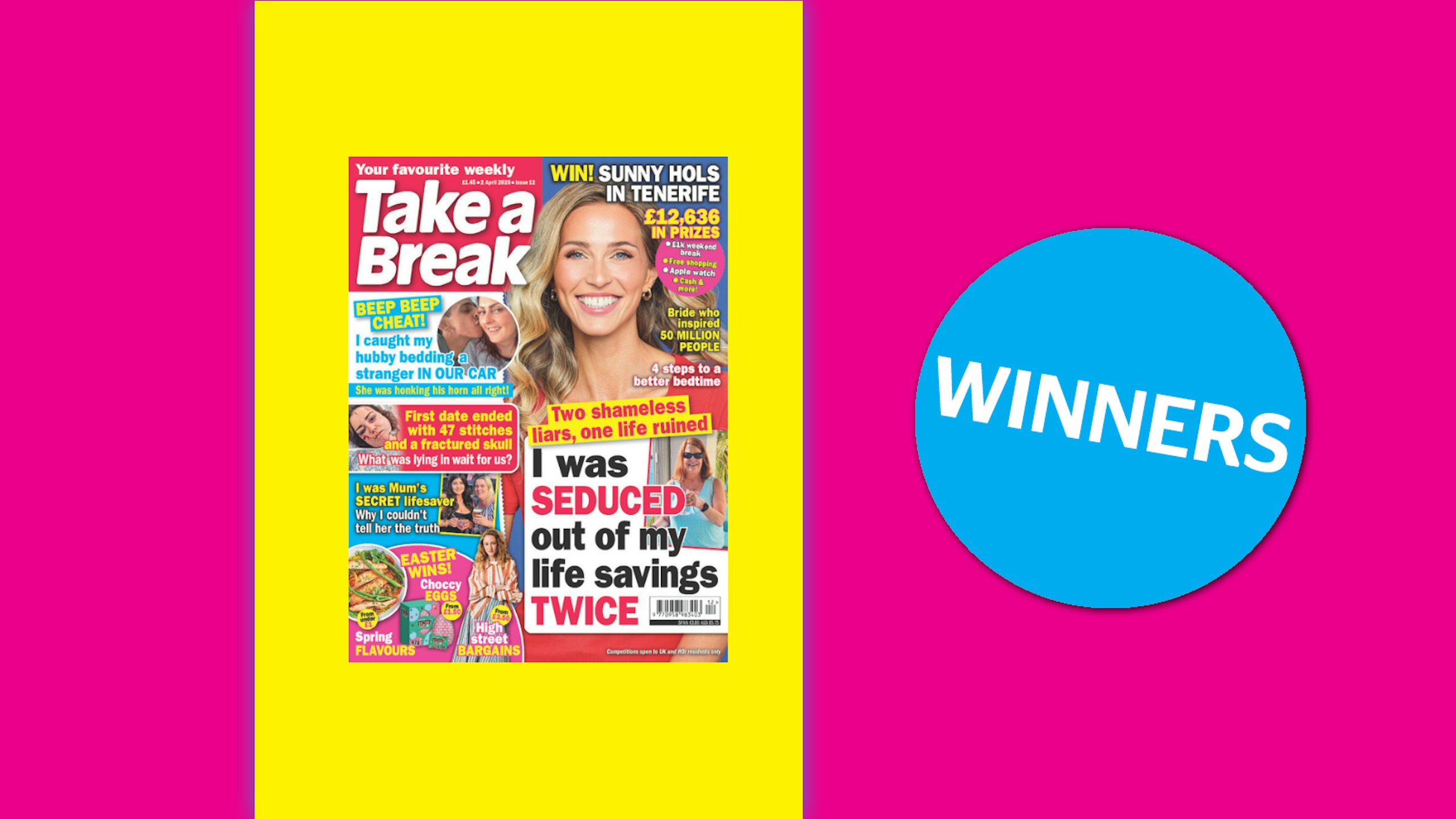 Take a Break Issue 12 Winners