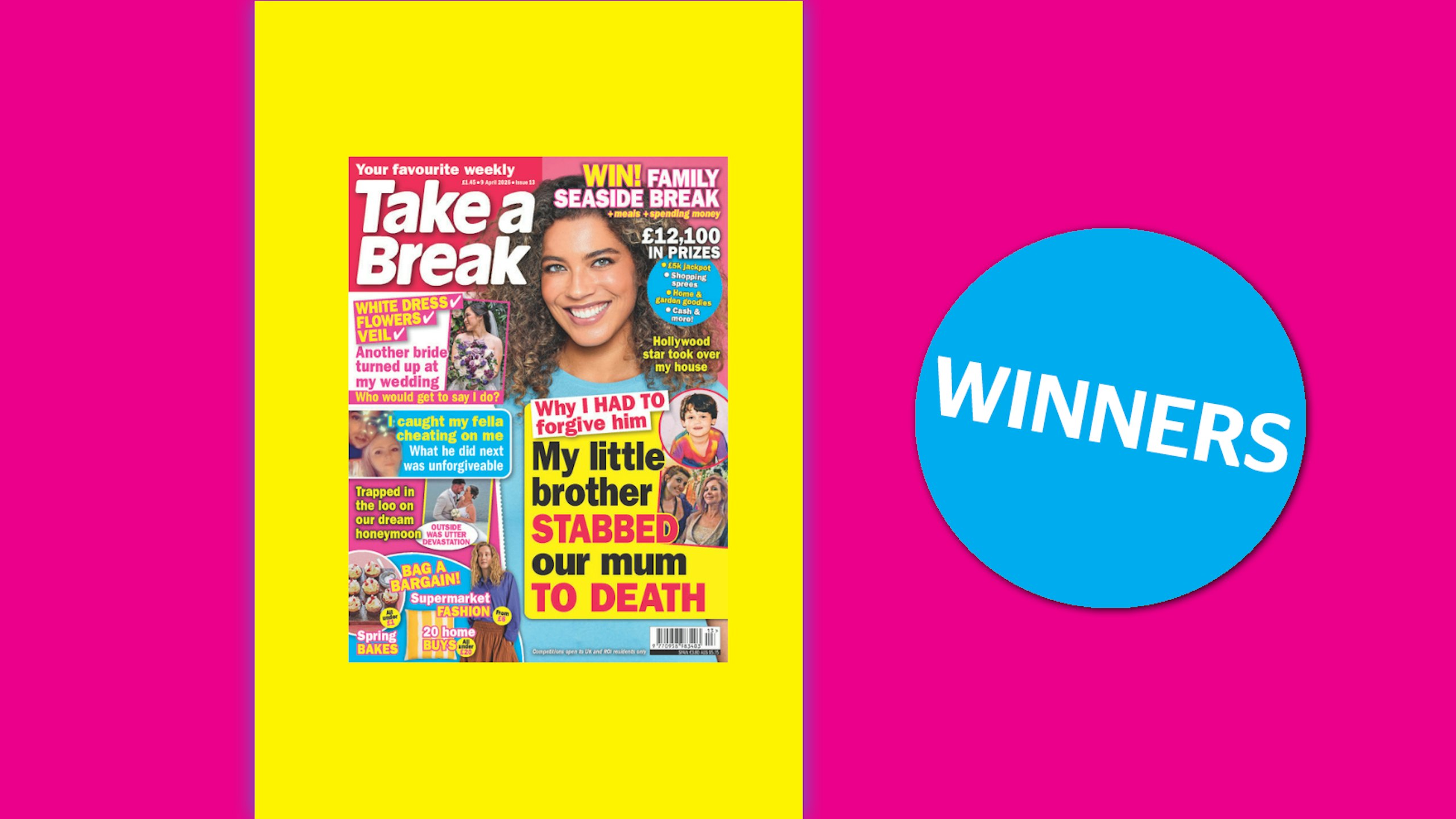 Take a Break Issue 13 Winners