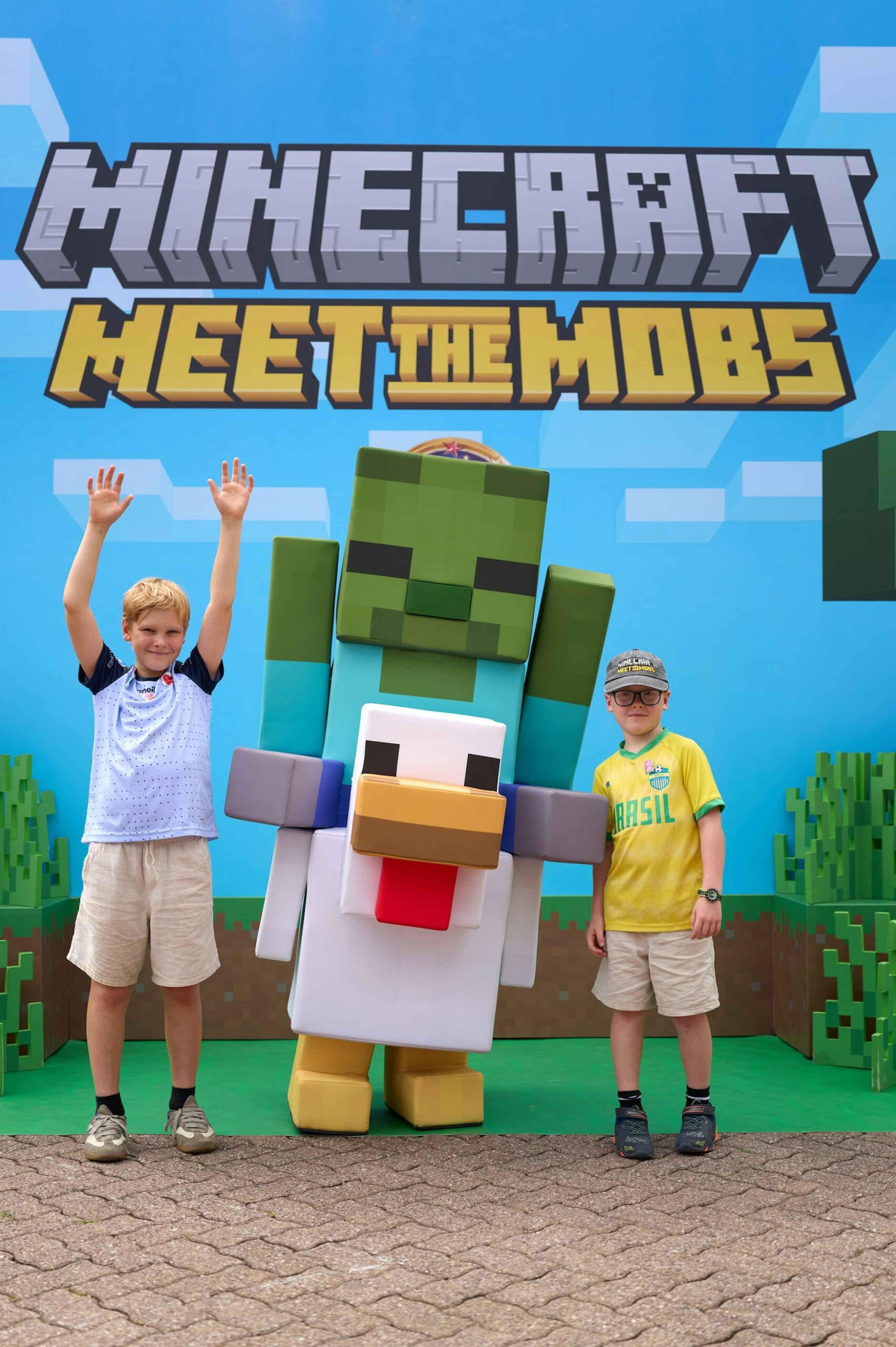 Alton Towers Minecraft Meet the Mobs