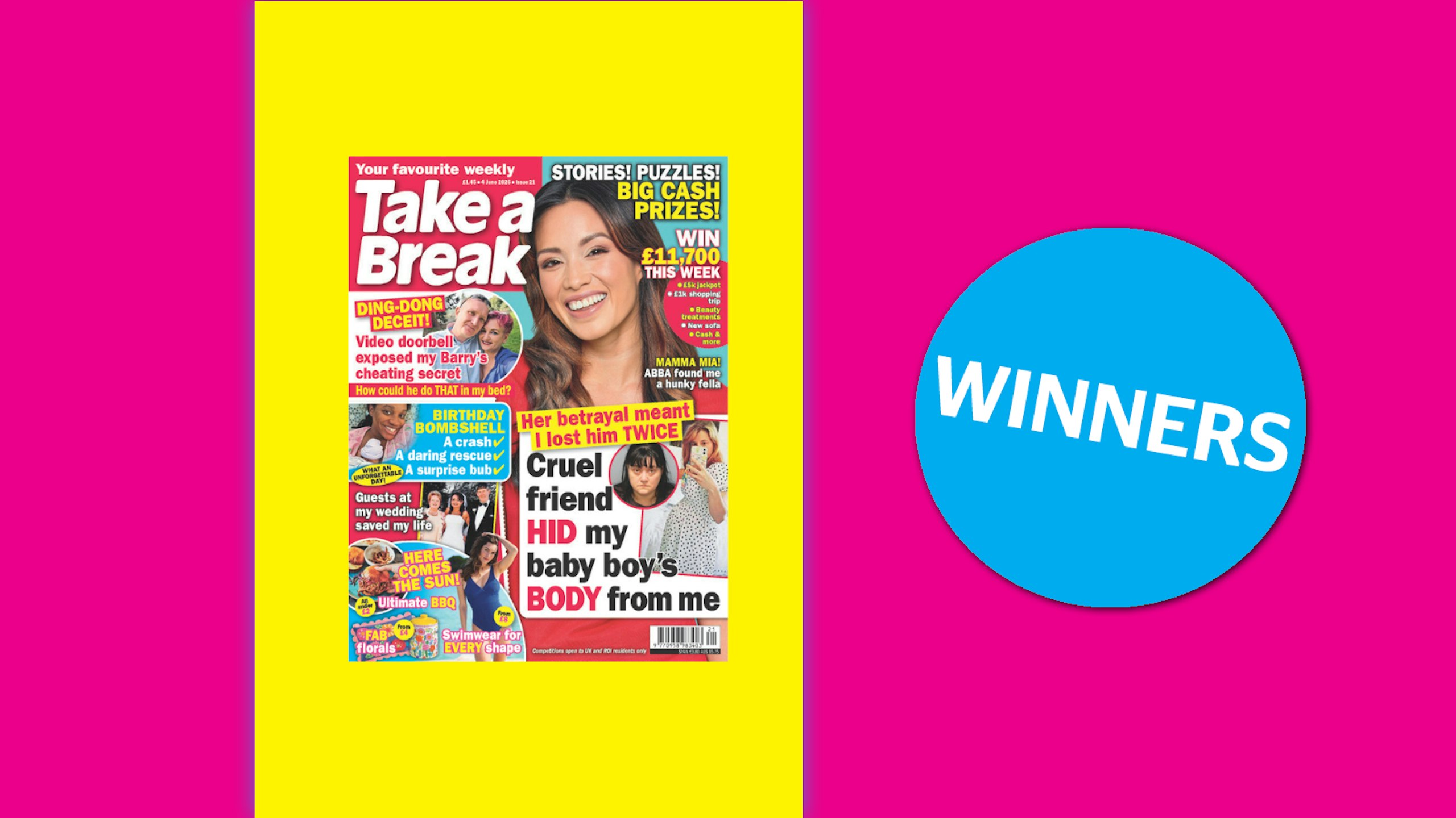 Take a Break Issue 21 Winners