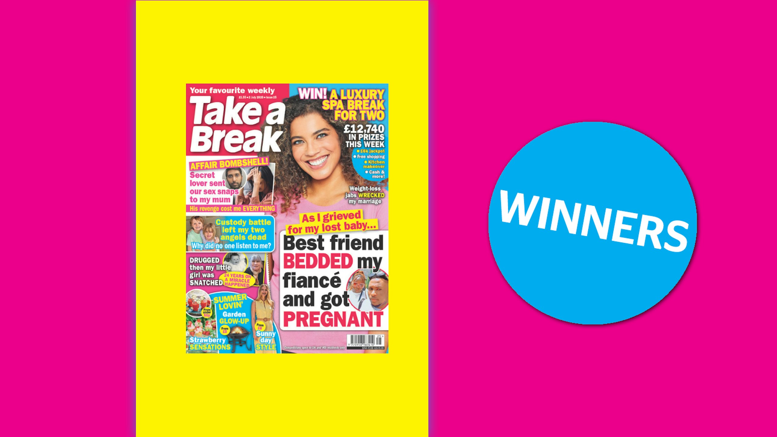 Take a Break Issue 25 Winners