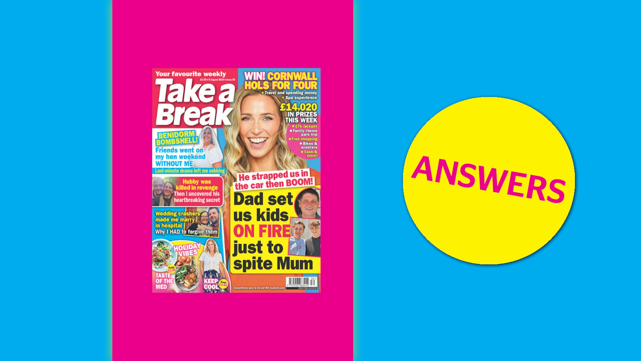 Take a Break Issue 30 Answers