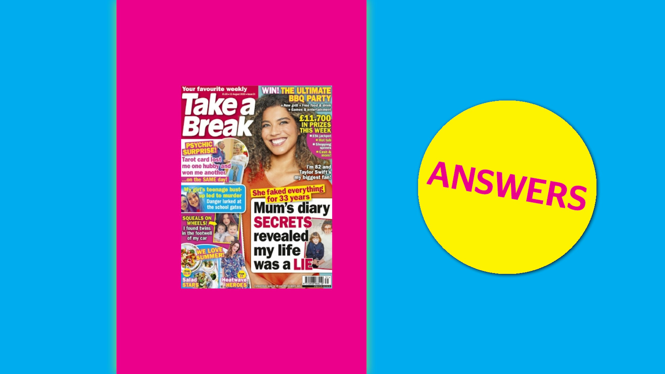 Take a Break Issue 31 Answers