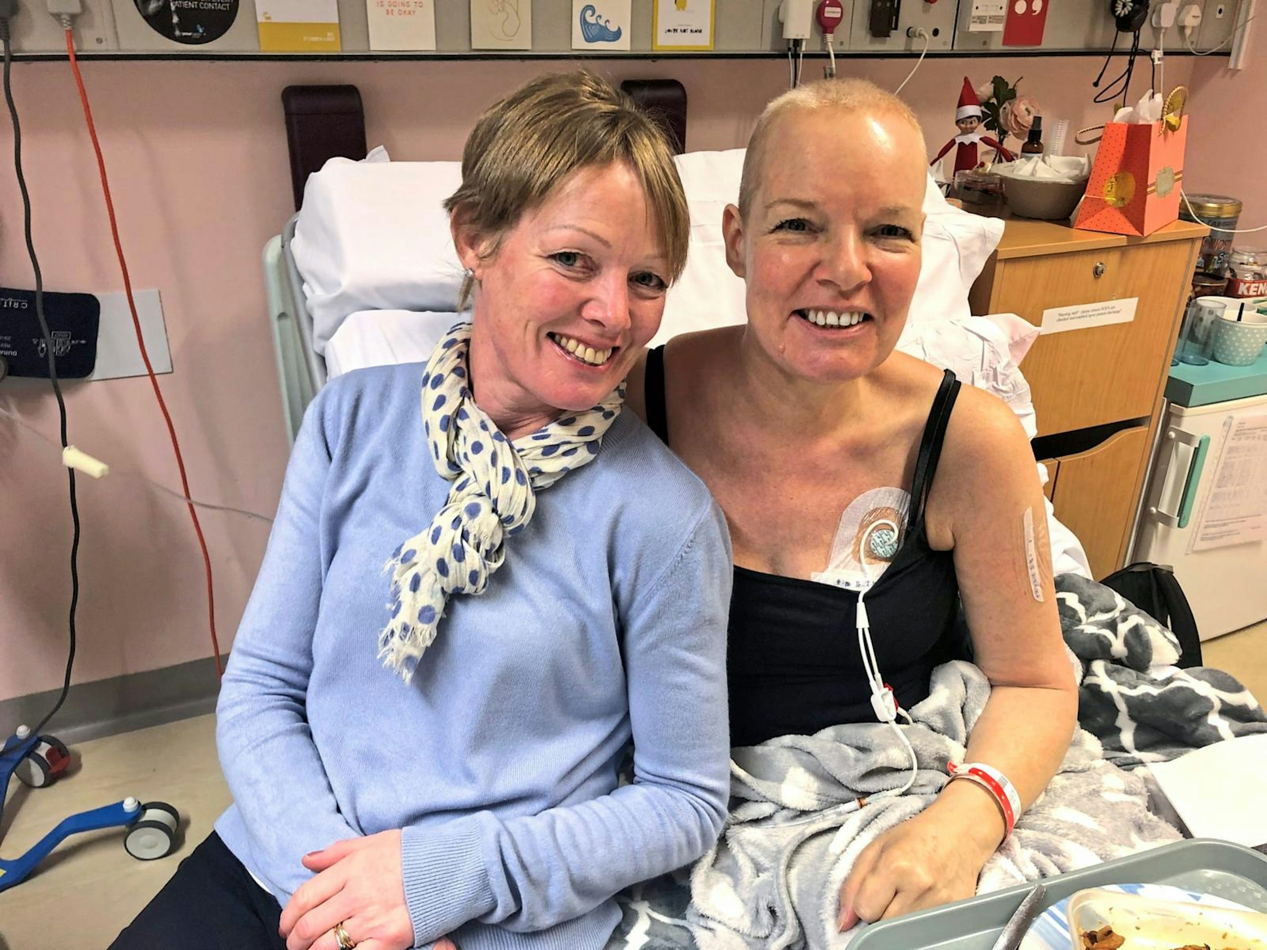 Lesley's lifesaving trek