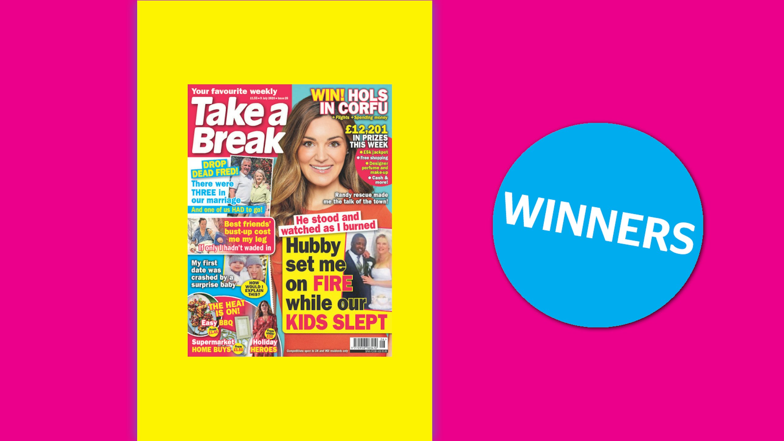 Take a Break Issue 26 Winners