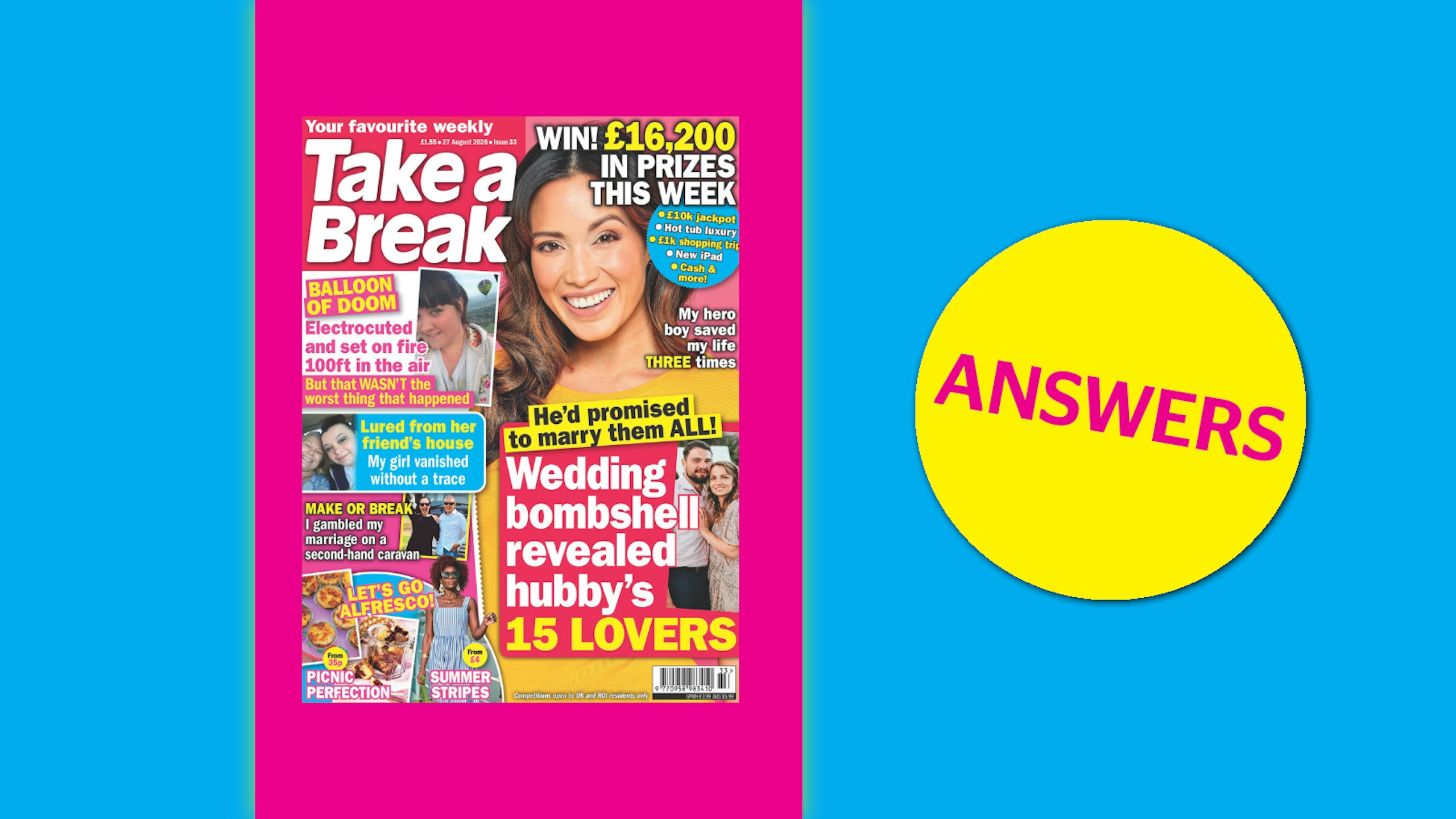 Take a Break Issue 33 Answers