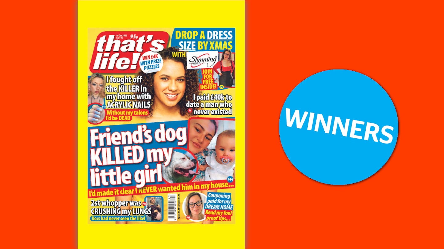 that's life! Issue 42 Winners
