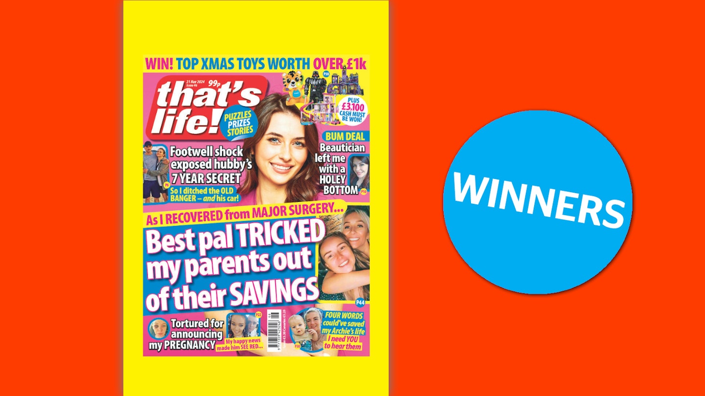 that’s life! Issue 46 Winners | %%channel_name%%