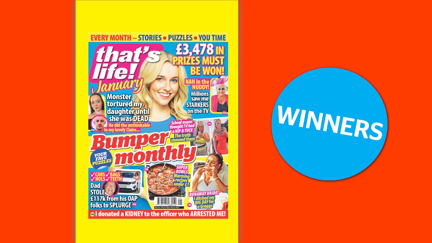 that’s life! January Winners | %%channel_name%%
