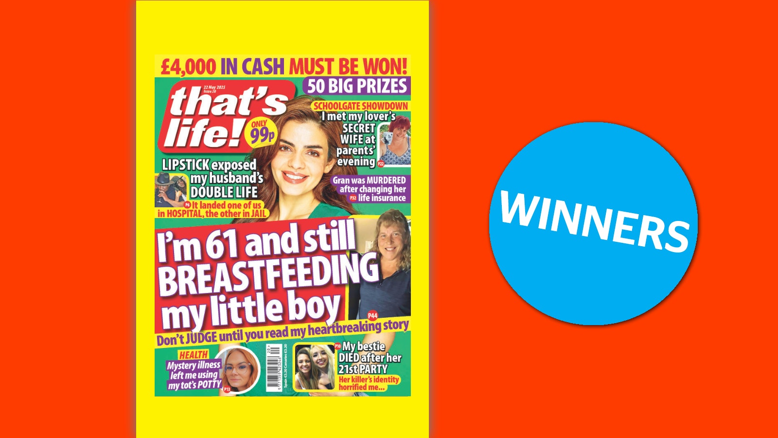 That's Life Issue 20 Entry Coupon
