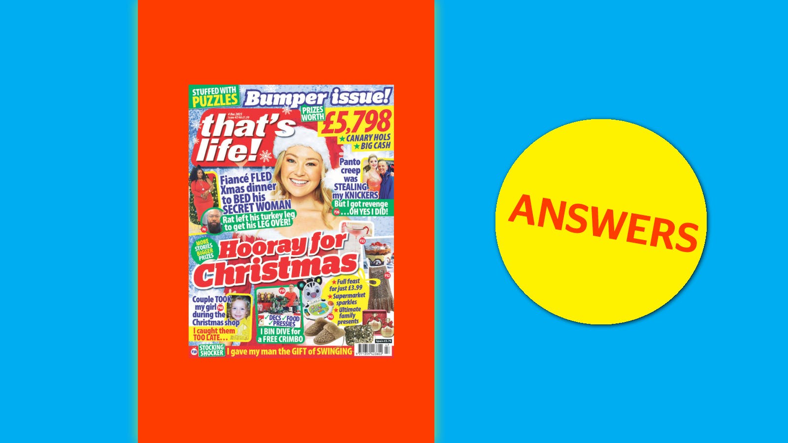 That's Life Issue 47 Entry Coupon