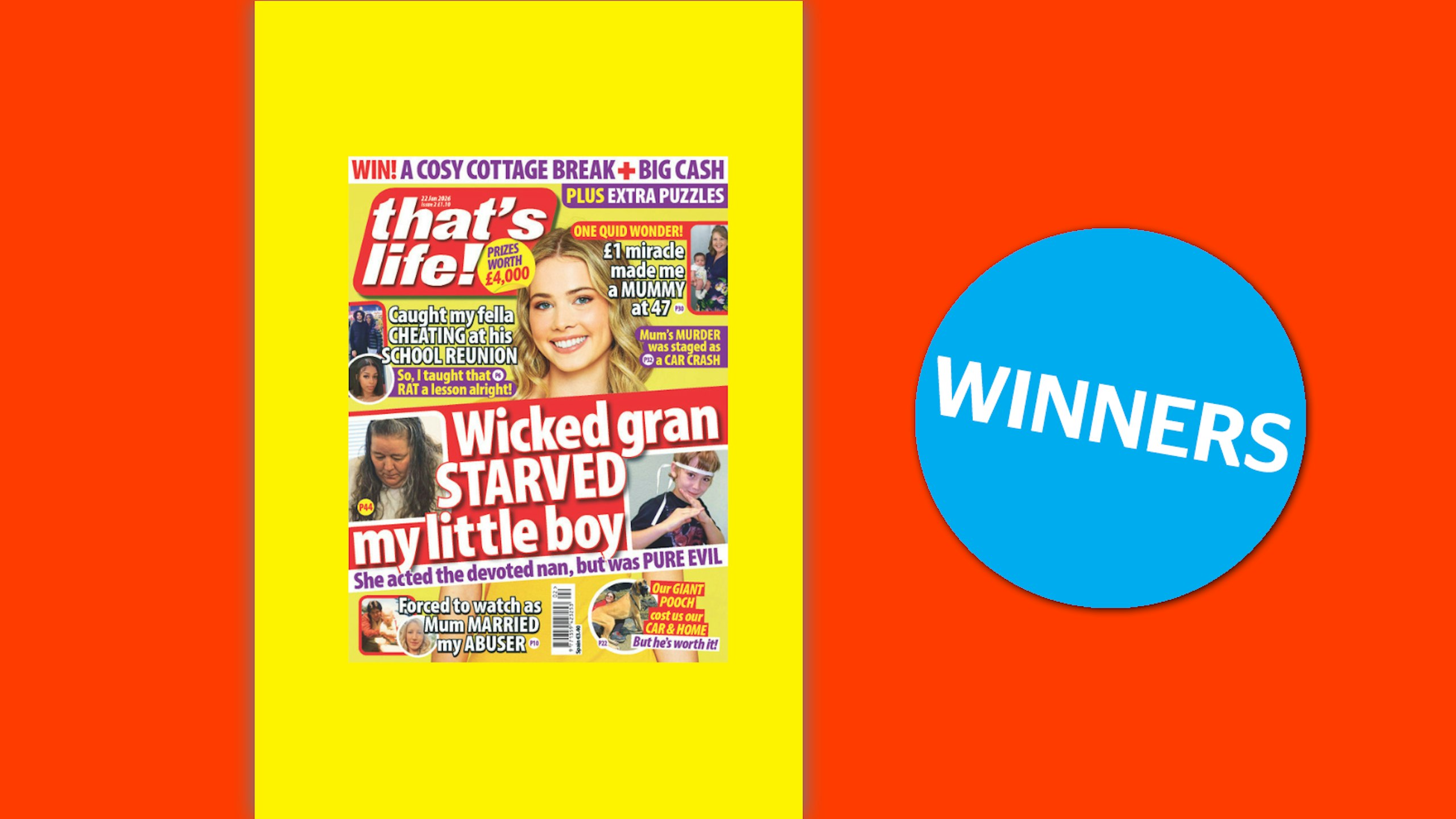 that's life! Issue 02 Winners
