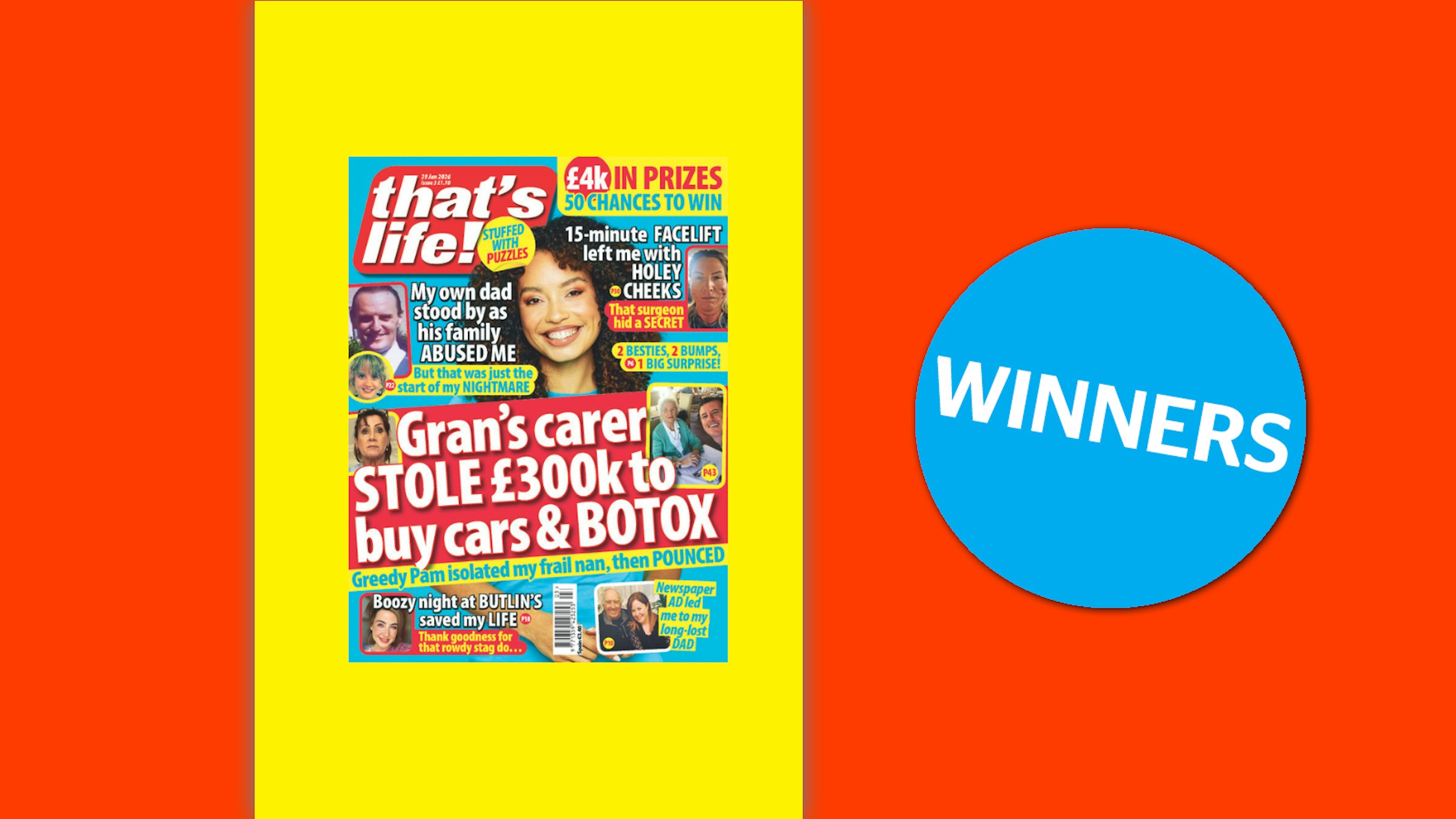 that's life! Issue 03 Winners