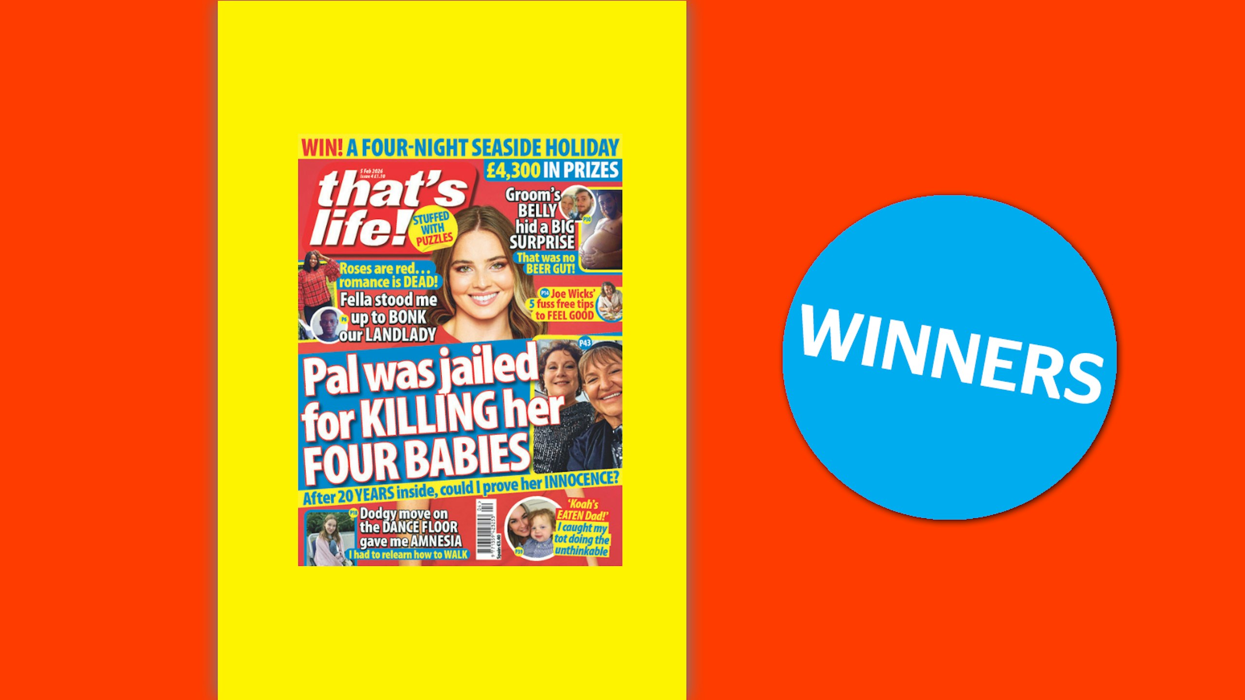 that's life! Issue 04 Winners