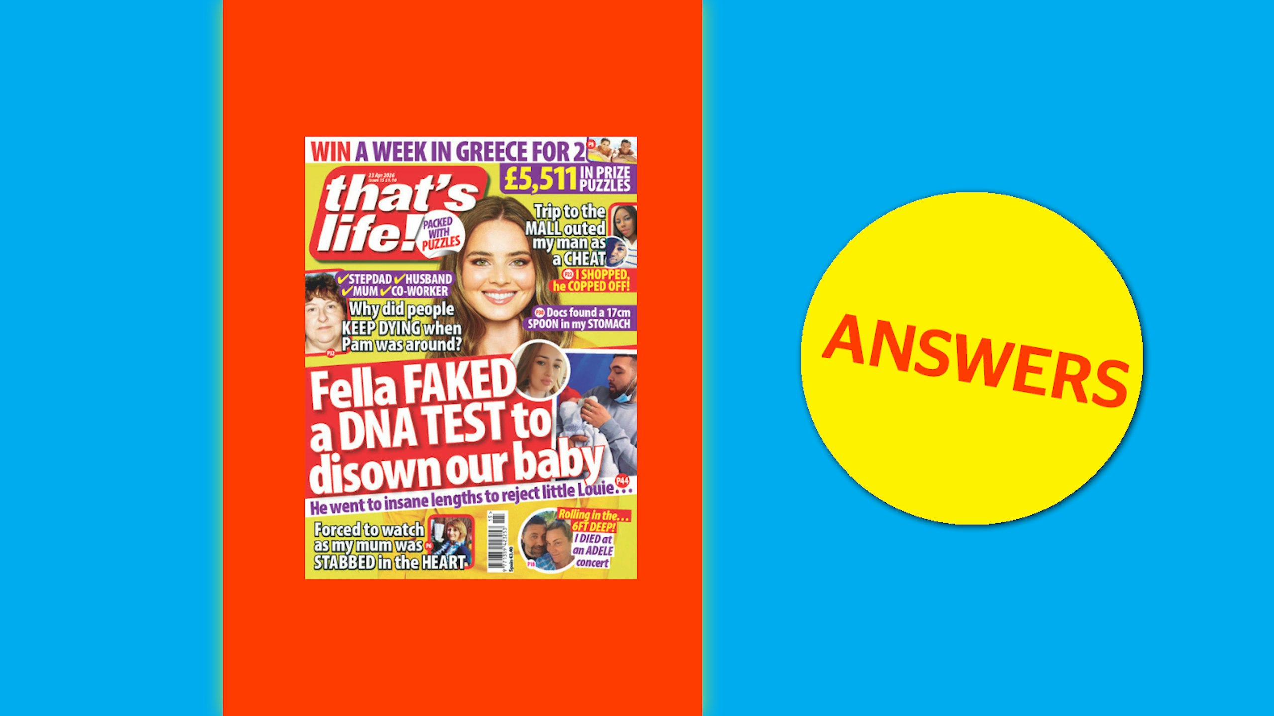 that's life! Issue 15 Answers
