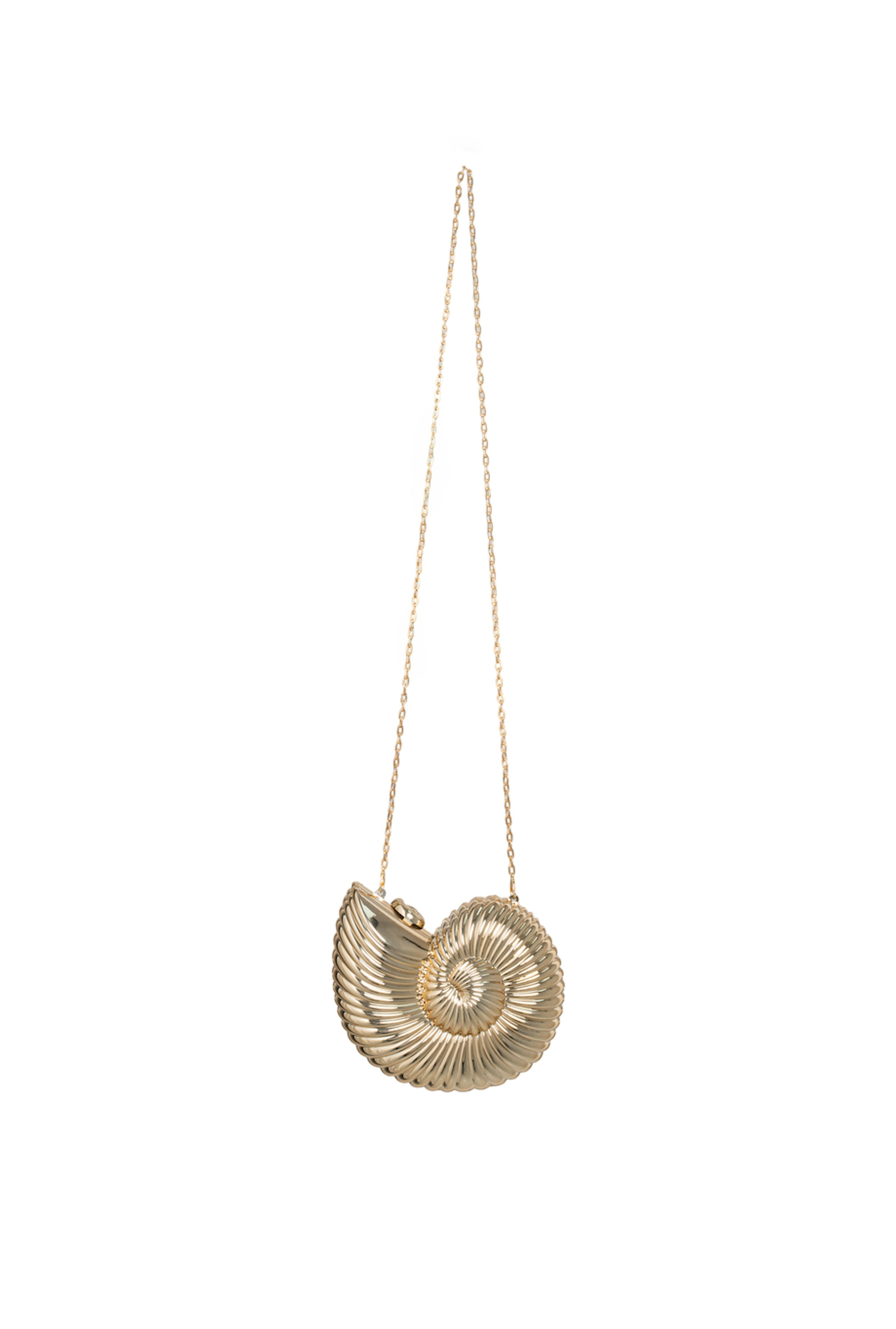 Gold Shell Bag