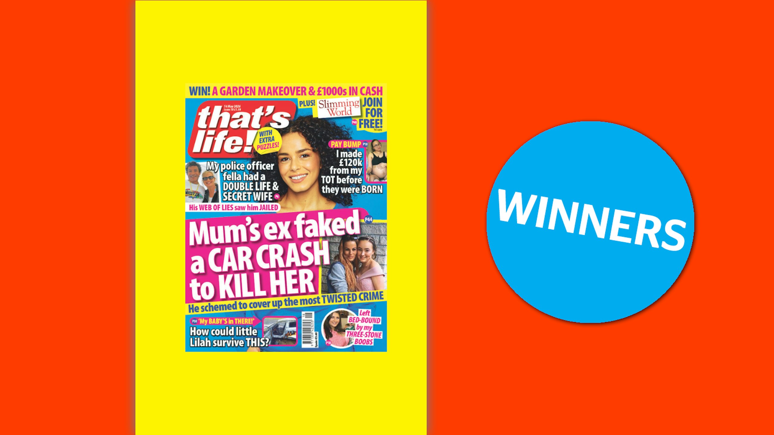 that's life! Issue 18 Winners
