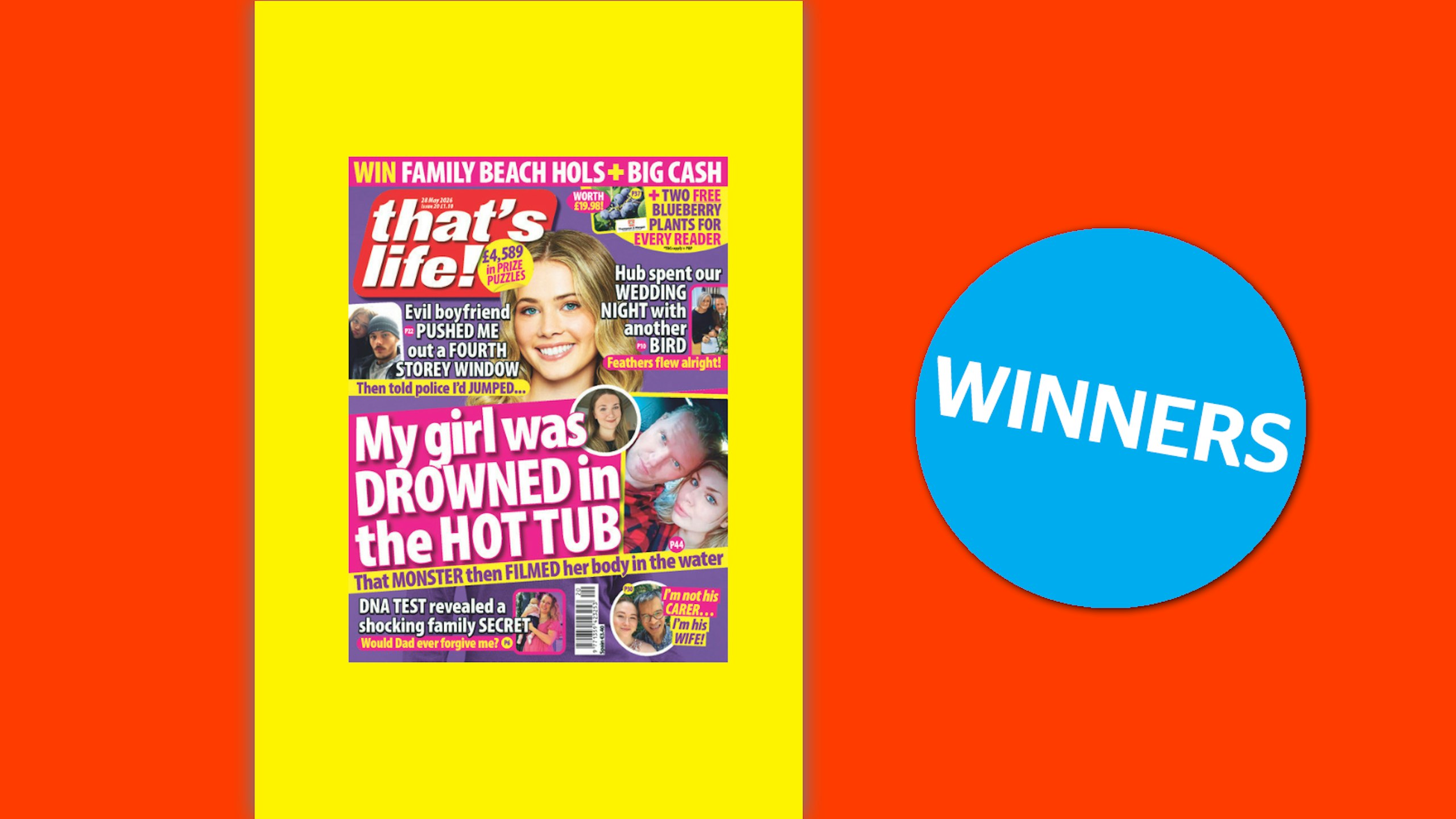 that's life! Issue 20 Winners