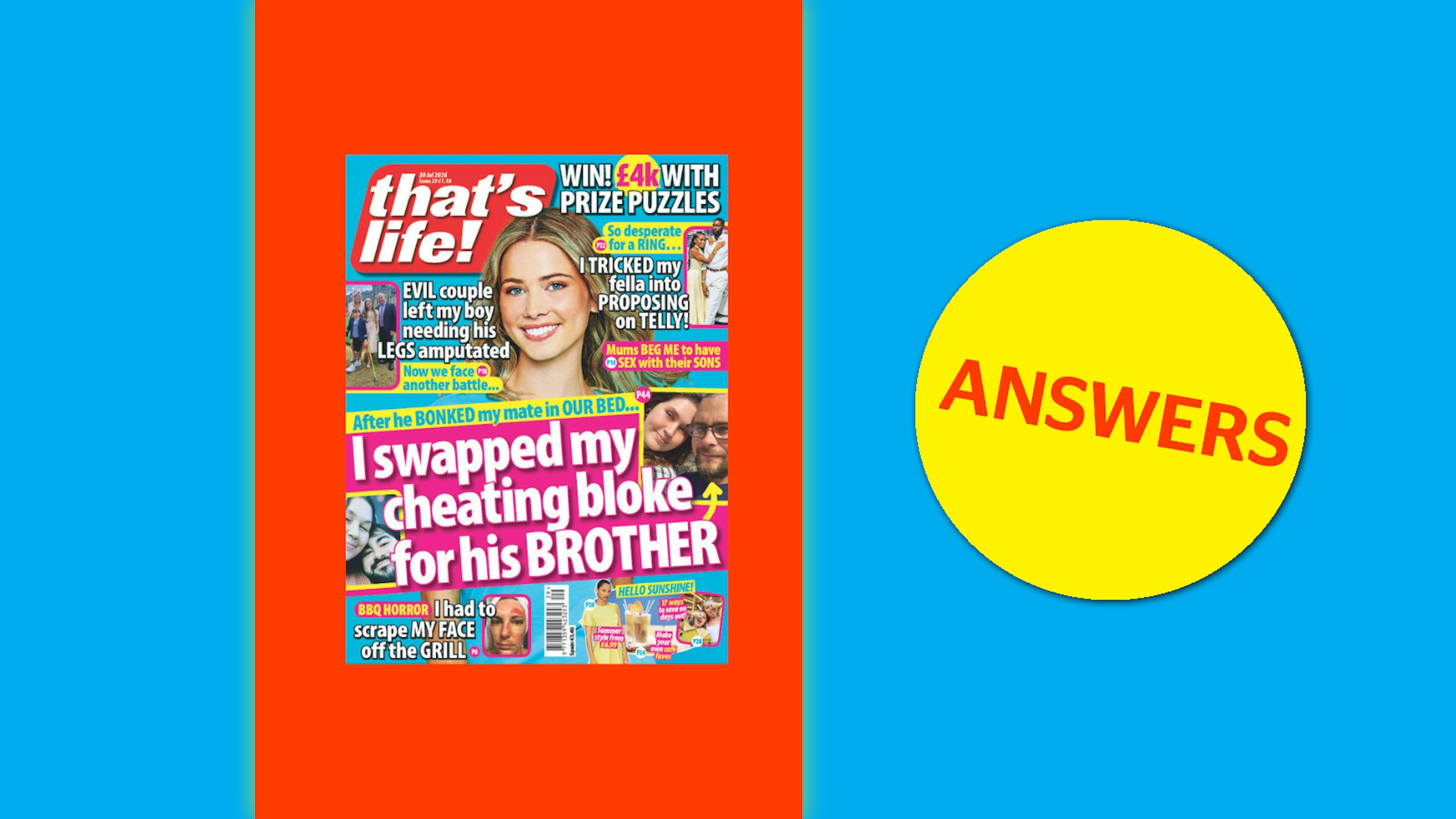 that's life! Issue 29 Answers