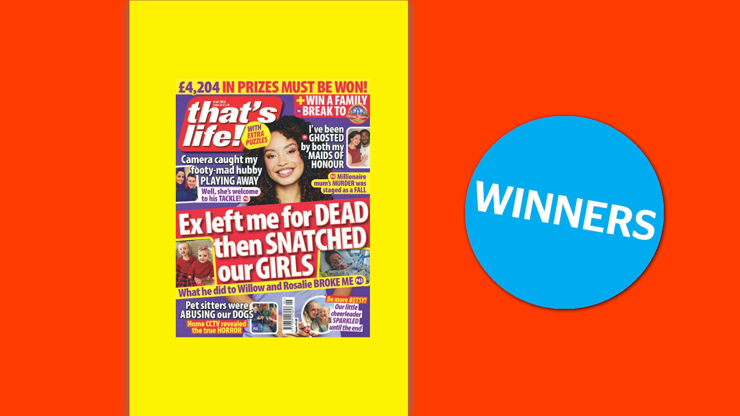 that's life! Issue 26 Winners