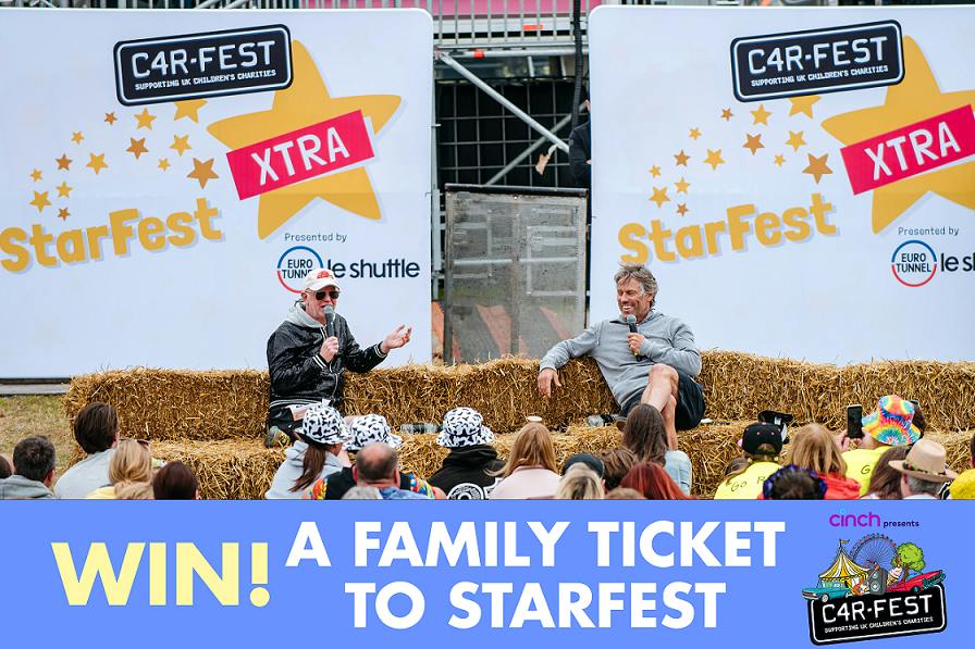 Win a family camping ticket to StarFest at CarFest! - Vimarsana News