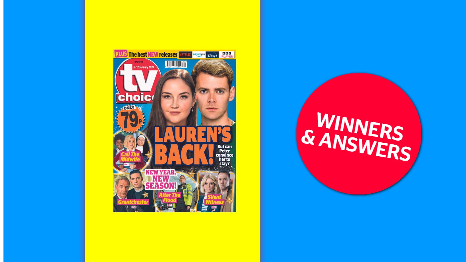 Issue 2 Answers & Winners Competitions TV Choice Magazine