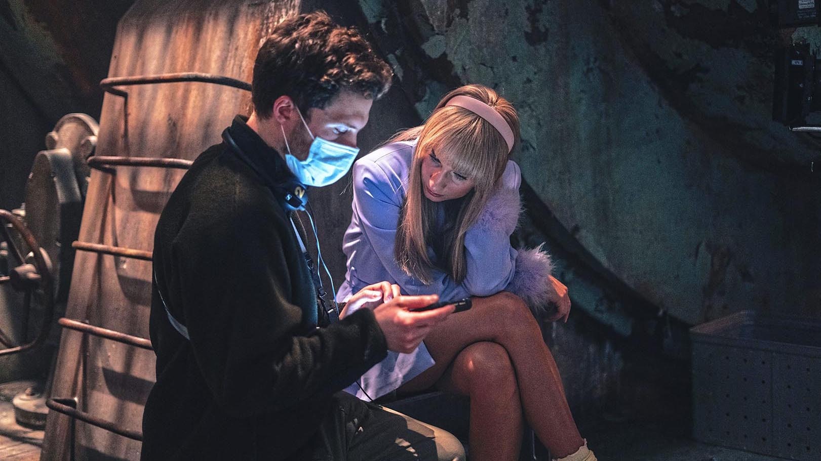 Doctor Who: Director Dylan Holmes Williams with Callie Cooke