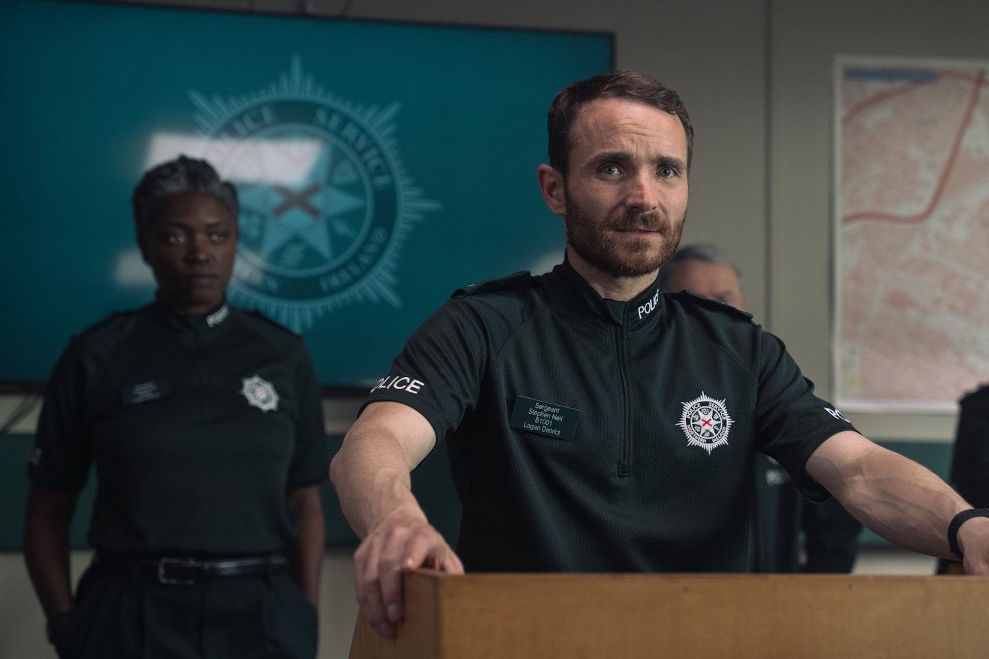 Martin McCann as Stevie Neil in Blue Lights