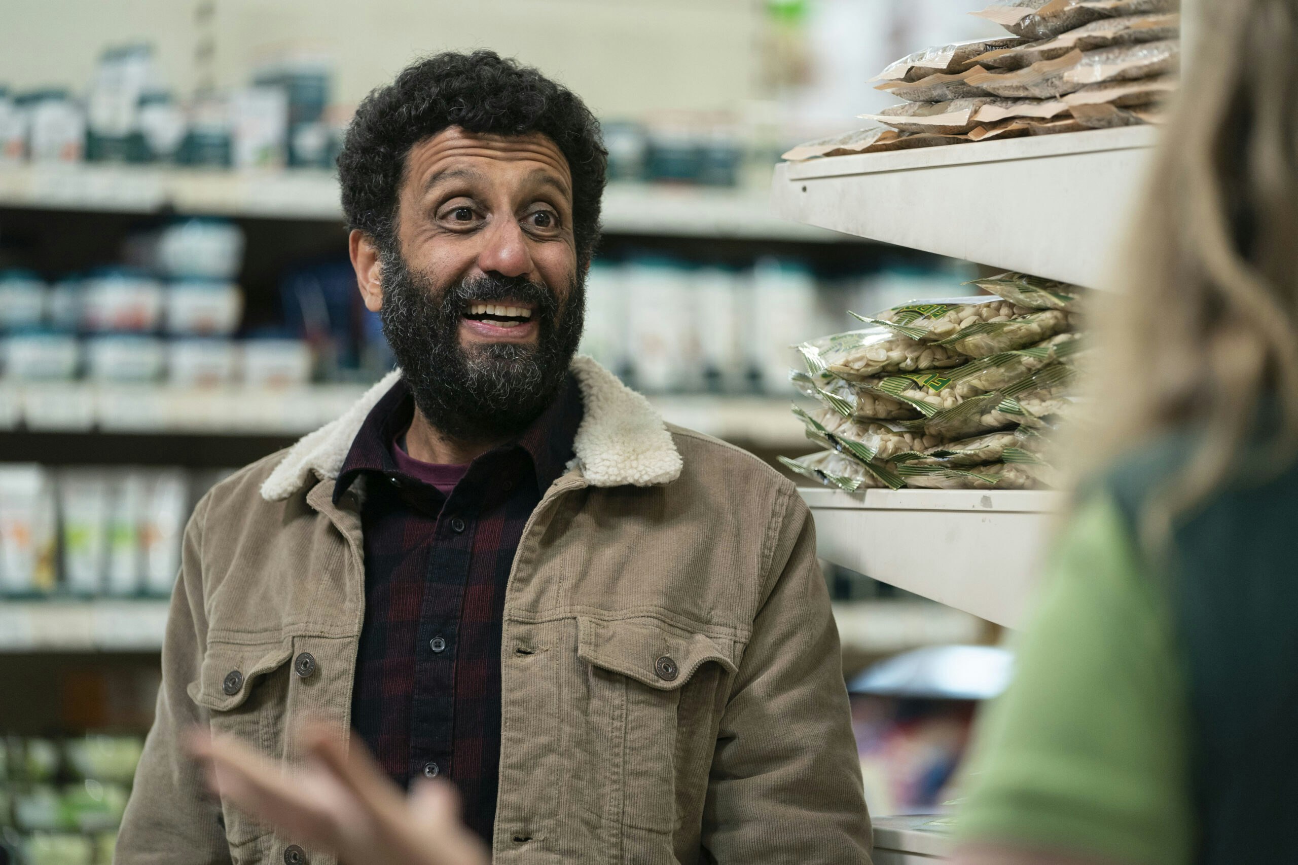 Adeel Akhtar aka Hamza Malik as Billy in Back To Life