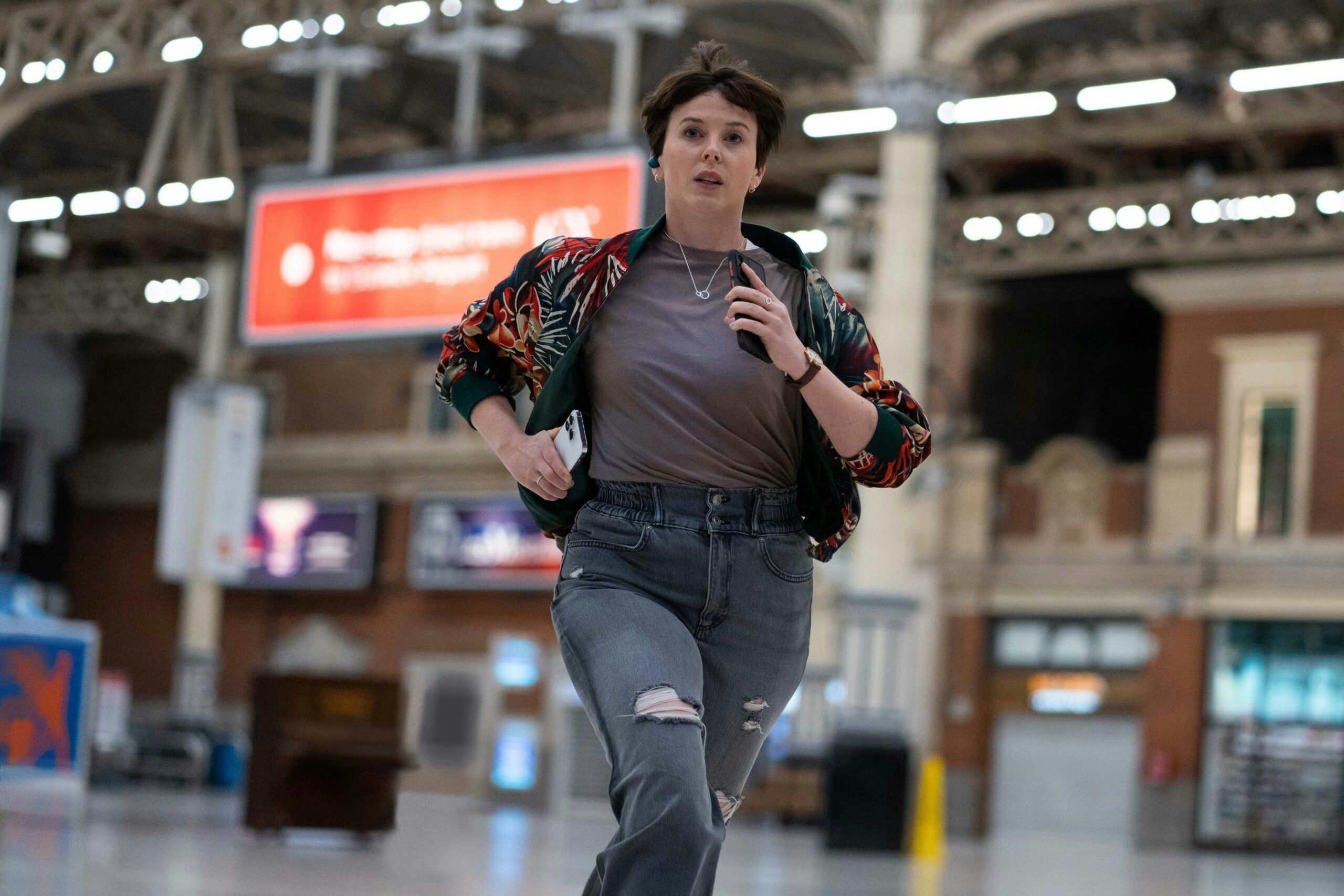 Alexandra Roach aka Jenna Lazarus as Abby in Nightsleeper