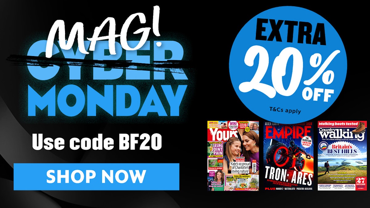 Cyber Monday Exclusive: Get an EXTRA 20% OFF all magazine subscriptions ...