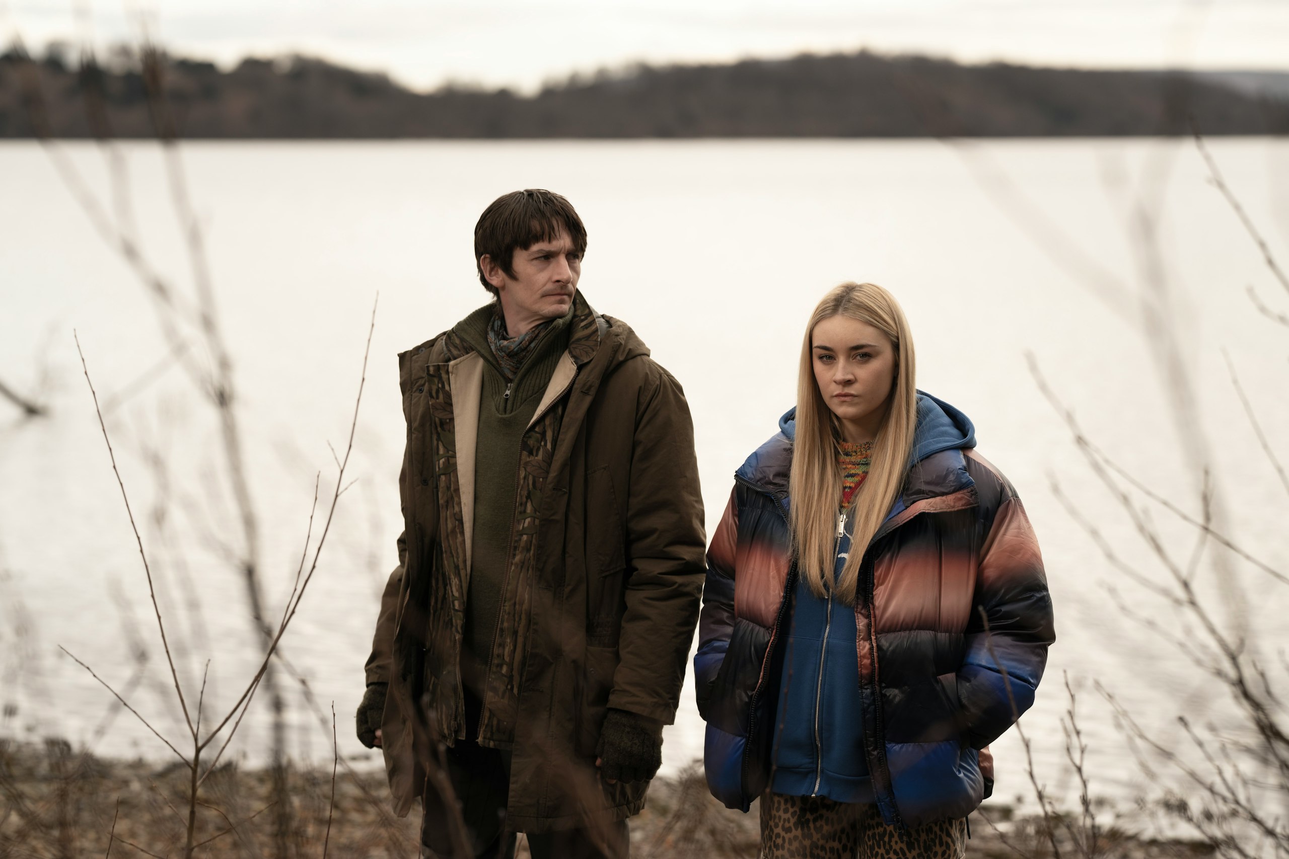 Silvie Furneaux (right) as Becky Henderson