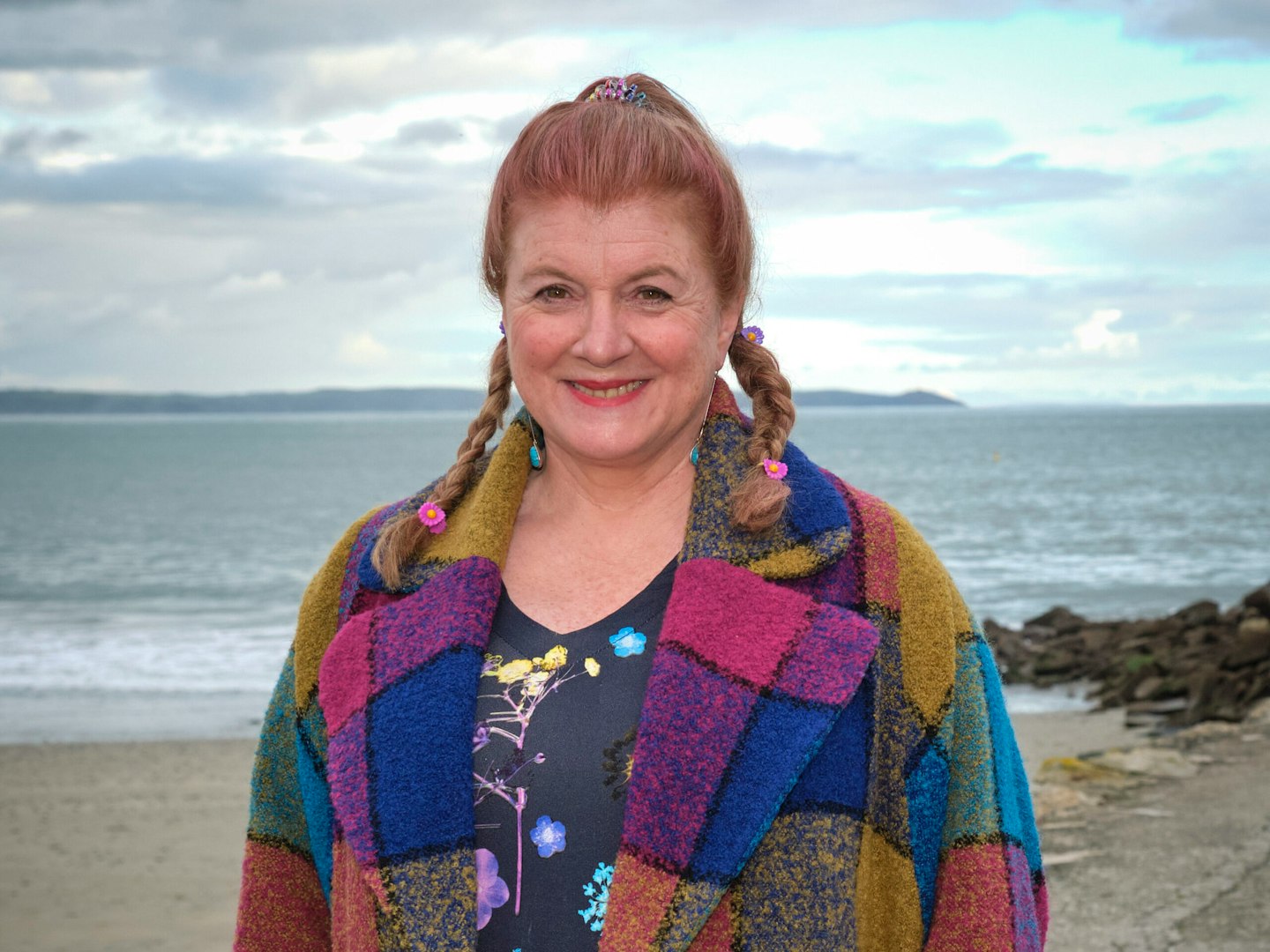 Felicity Montagu as Margo Martins in Beyond Paradise