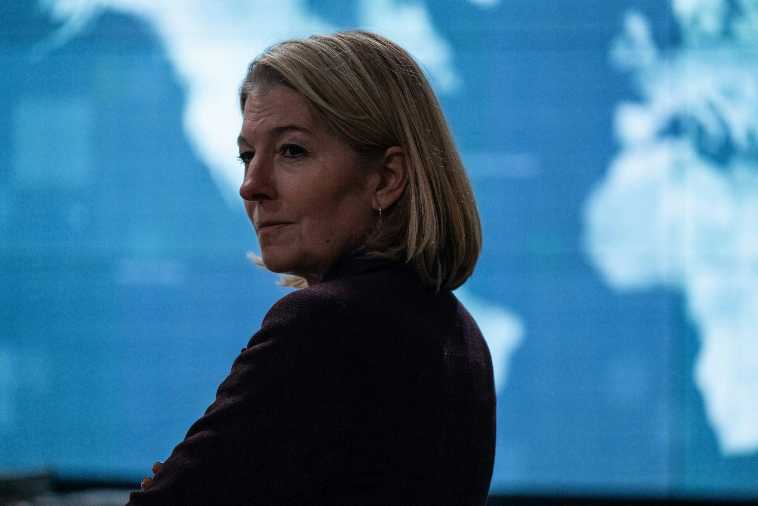 Jemma Redgrave as Kate Lethbridge-Stewart on The War Between The Land And The Sea
