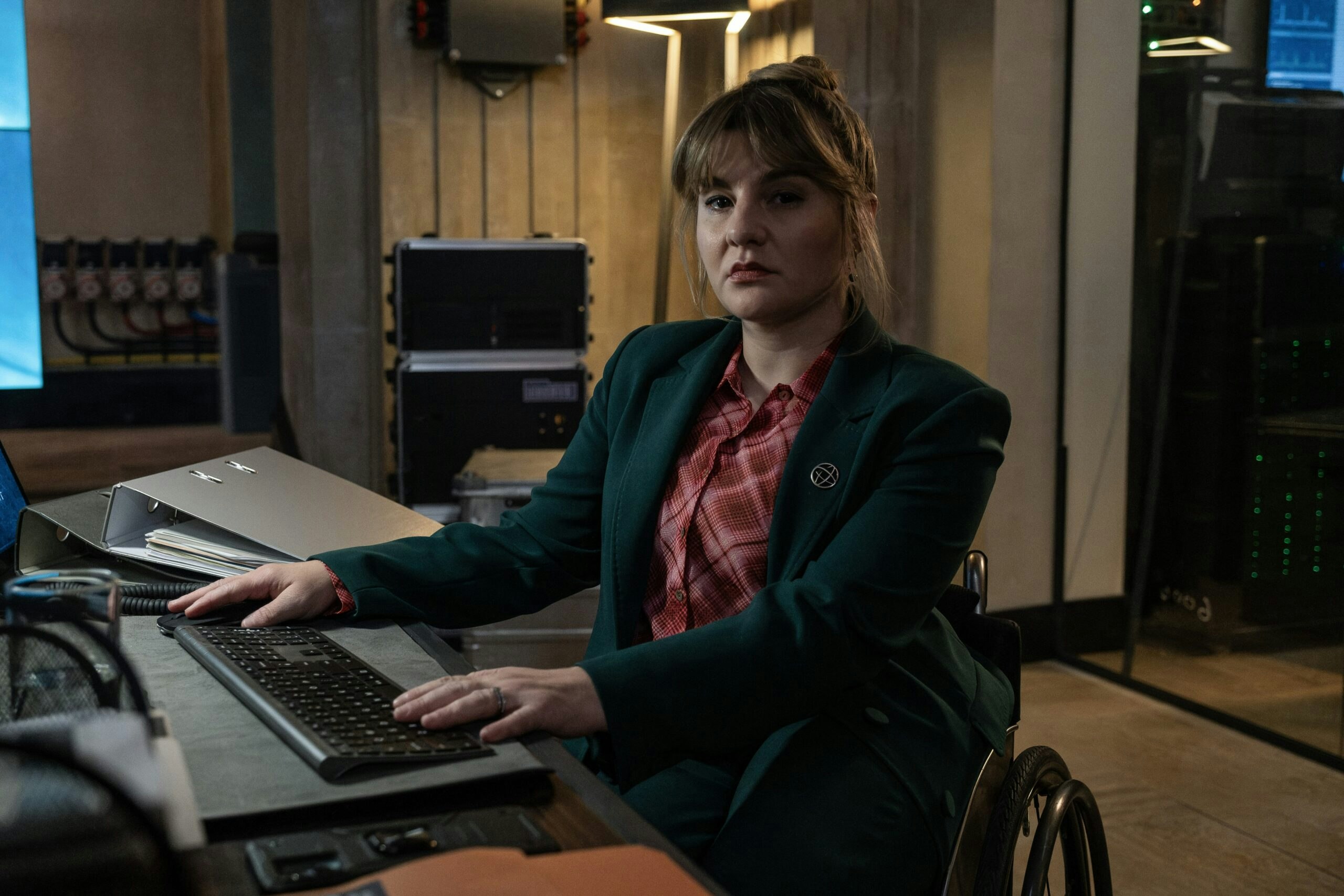 Ruth Madeley as Shirley Ann Bingham on The War Between The Land And The Sea