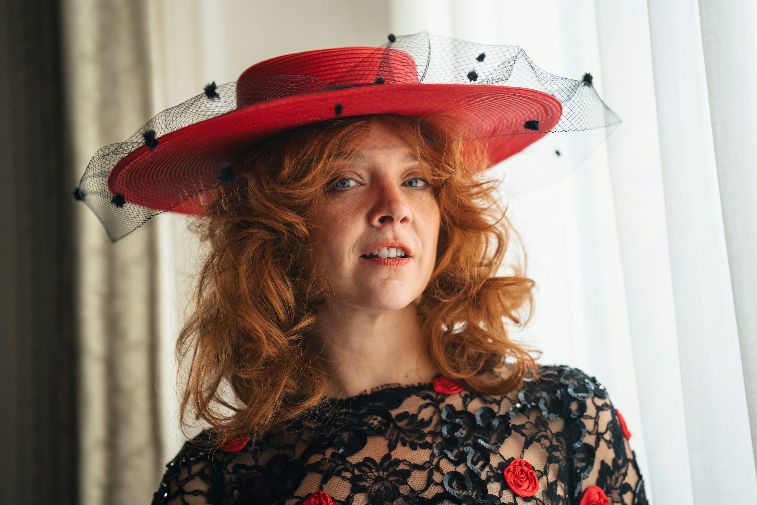 Natalie Dormer as Sarah Ferguson in The Lady