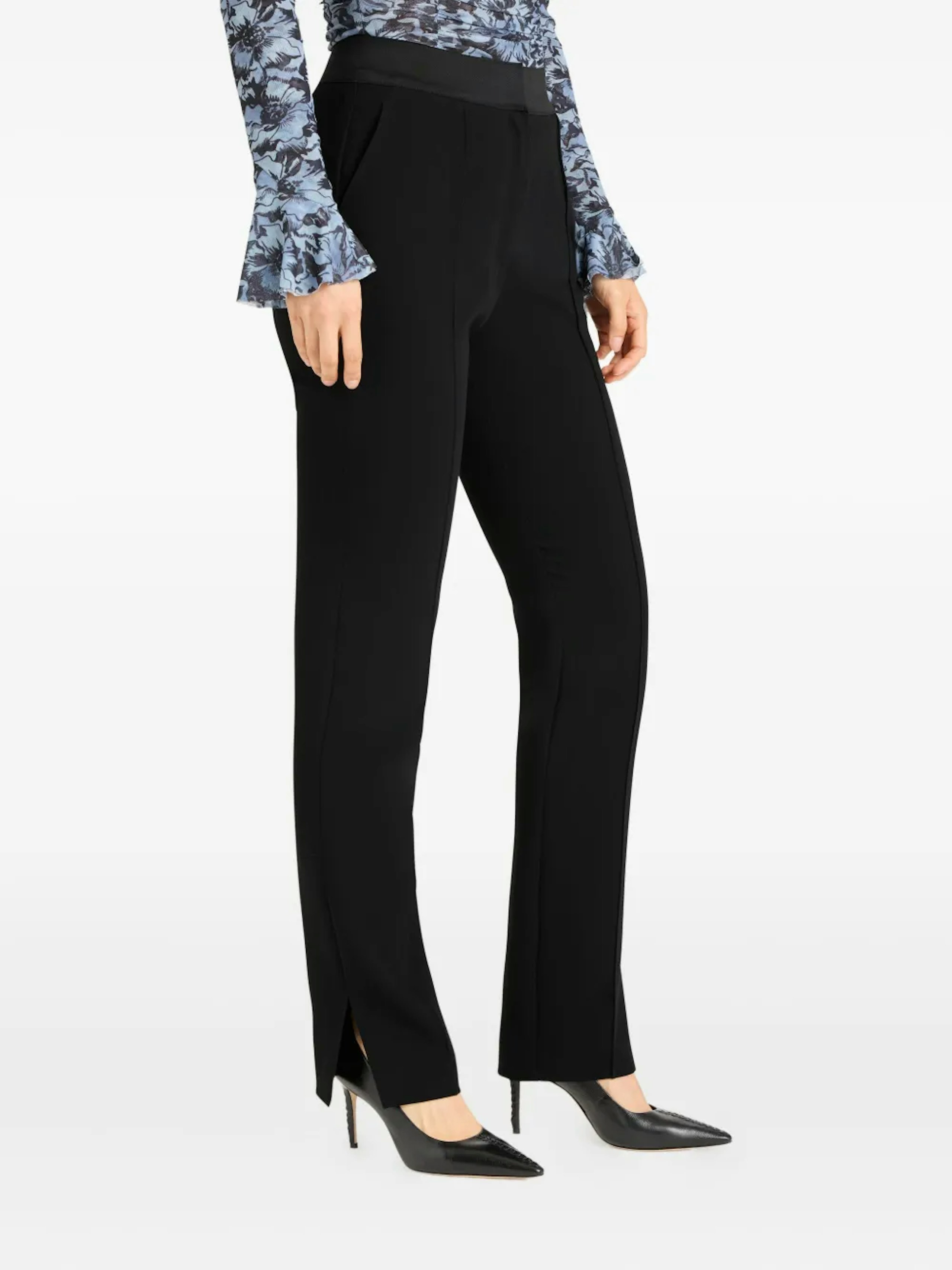 Cinq A Sept Split-Hem Trousers