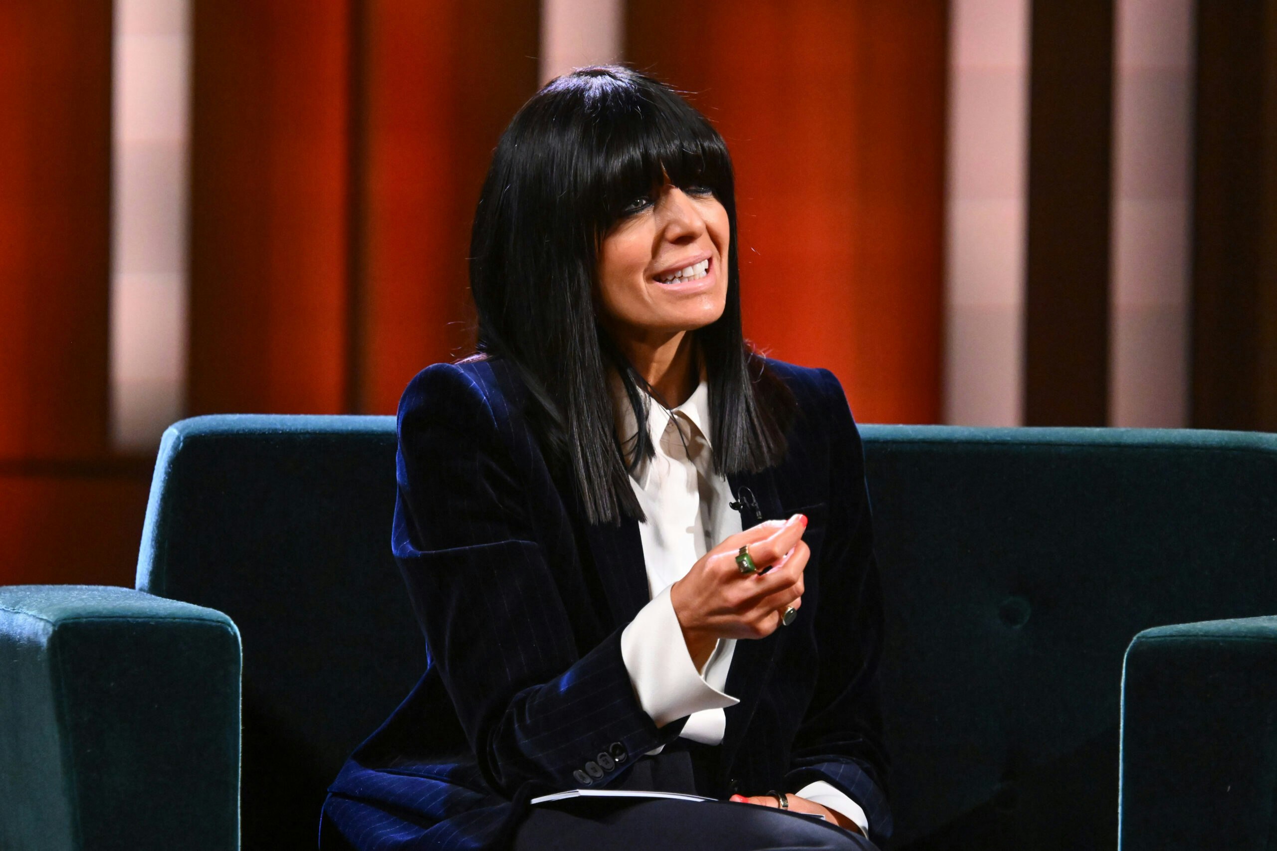 Claudia Winkleman's outfit on the third episode of The Claudia Winkleman Show