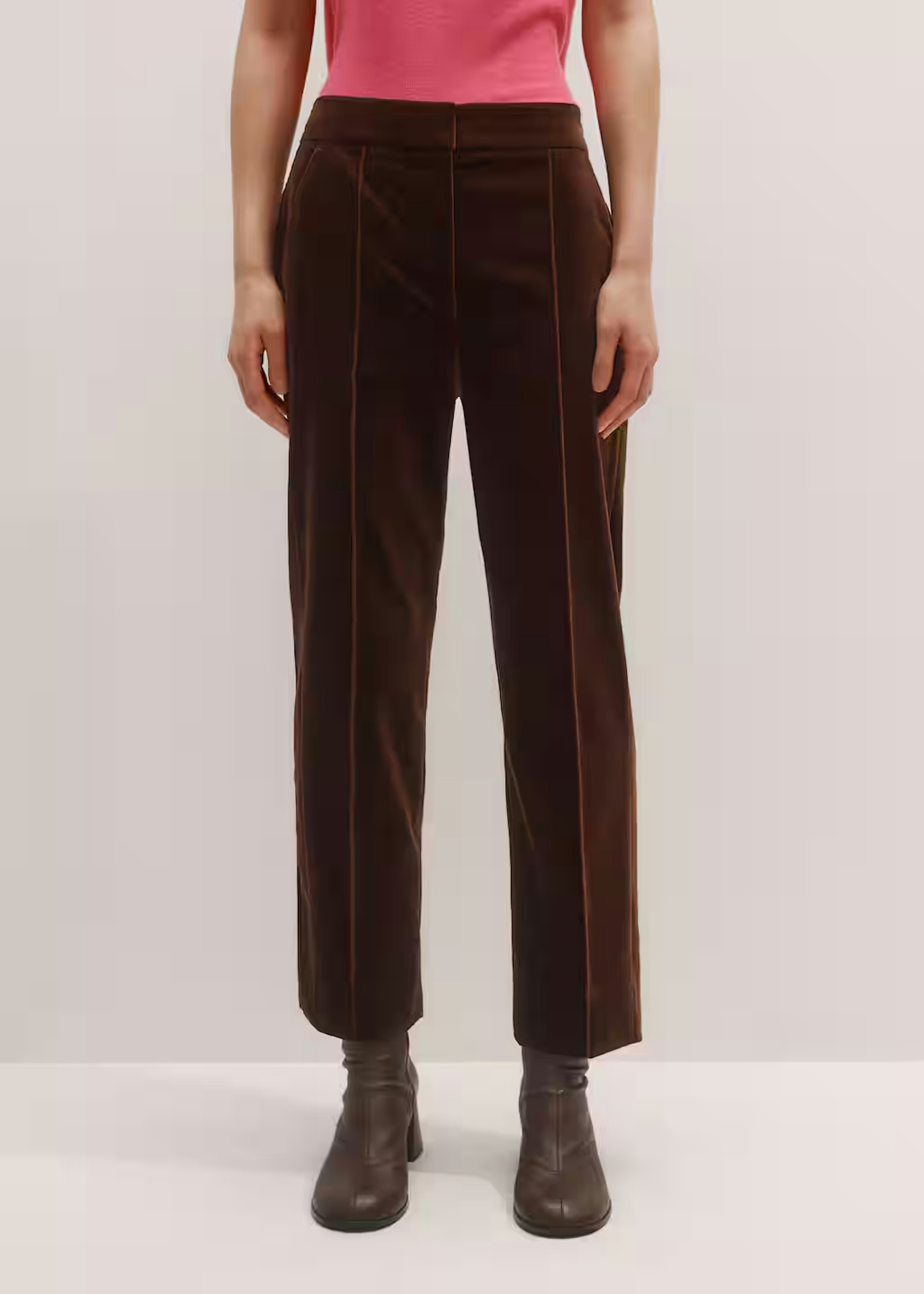 Me + Em Slim Crop Trouser
