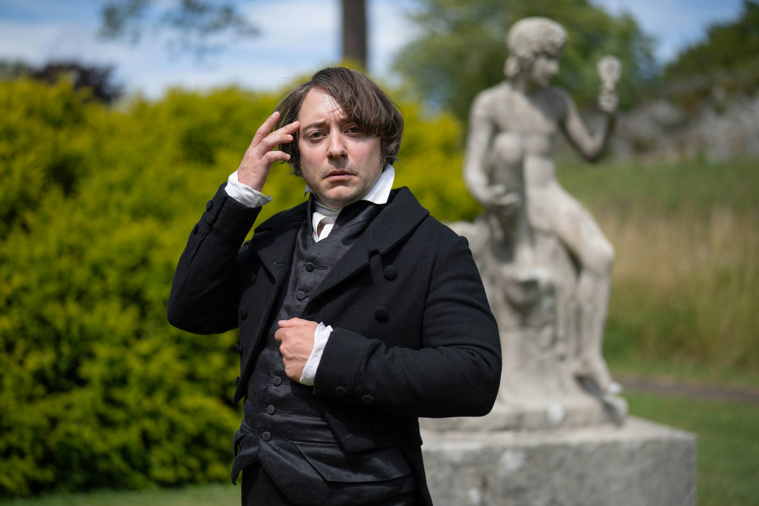 Ryan Sampson as Mr Collins in The Other Bennet Sister