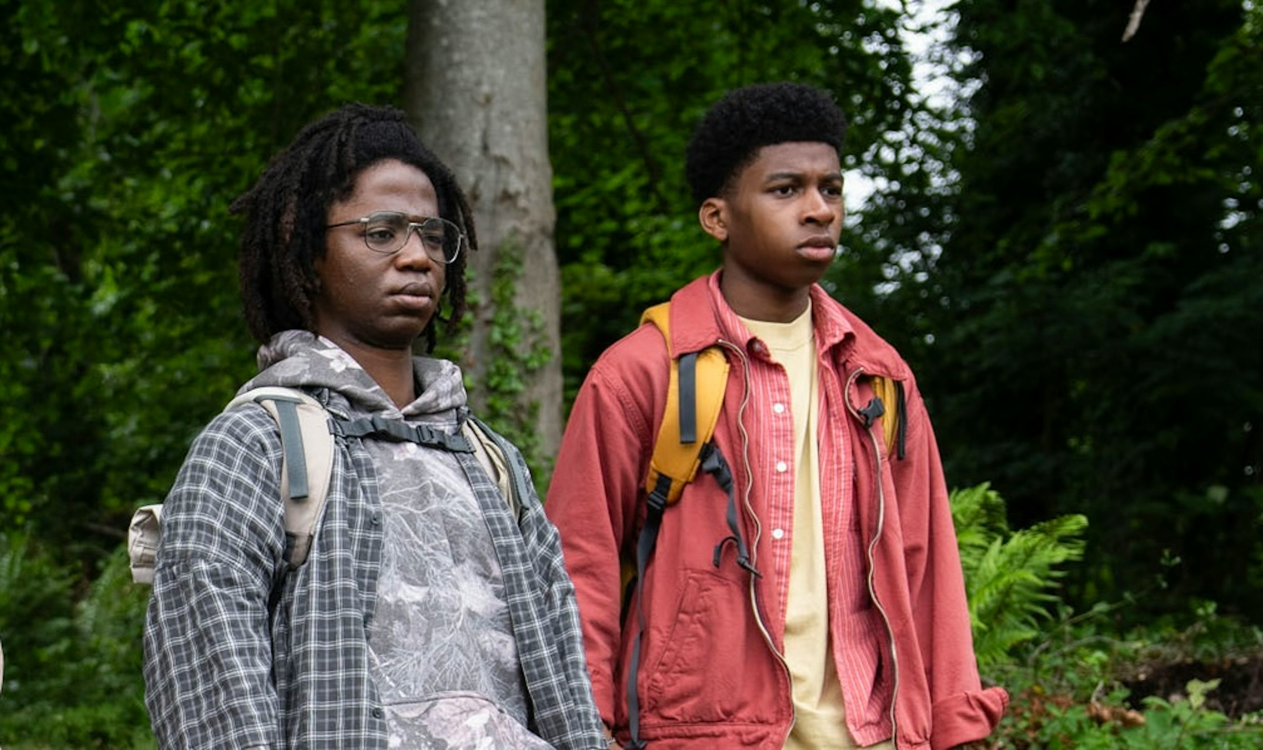 Sani Thabo as Ede Okoro & Amari Bacchus as Ade Okoro