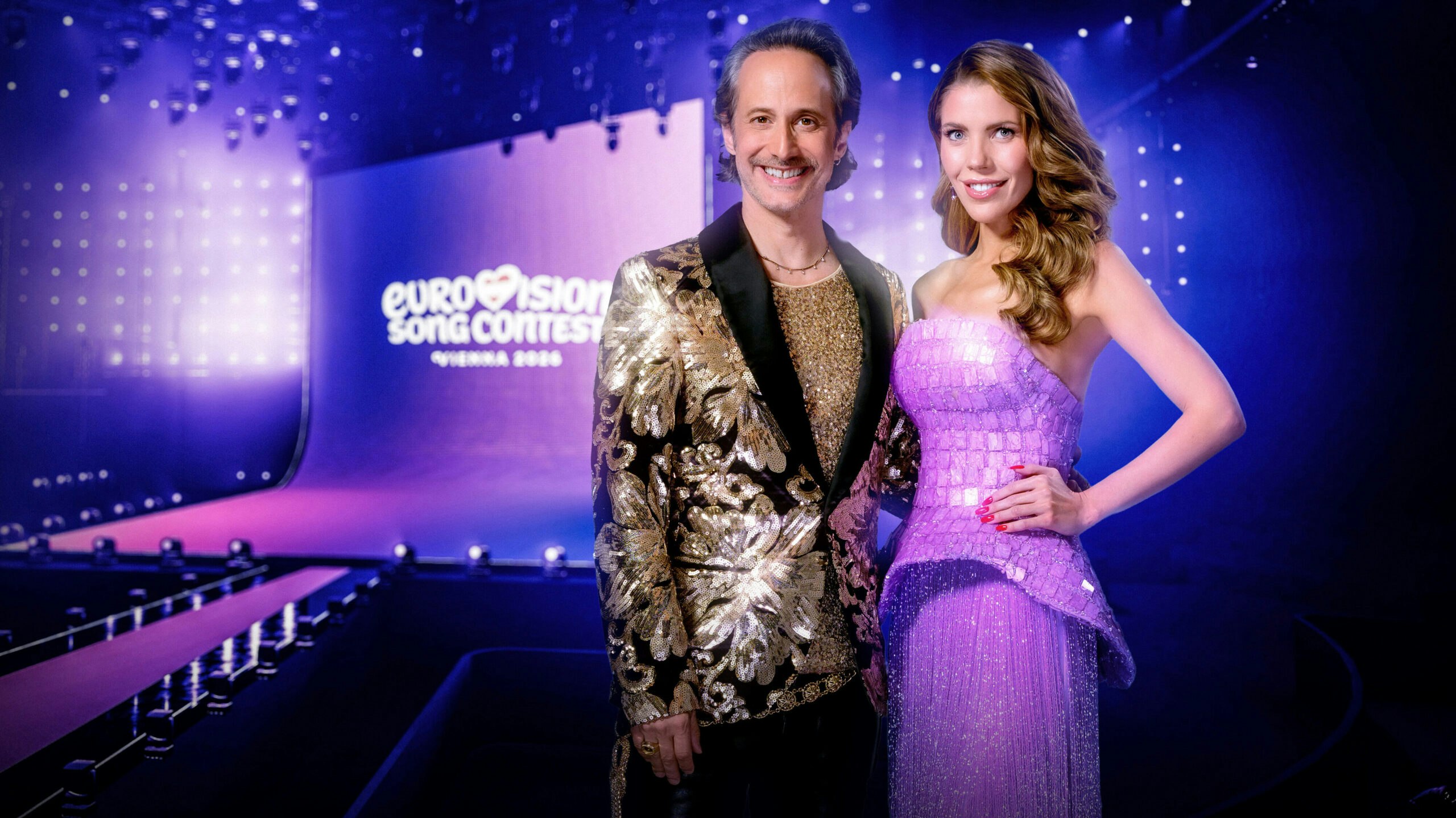 Victoria Swarovski and Michael Ostrowski will host the 70th Eurovision Song Contest in Vienna