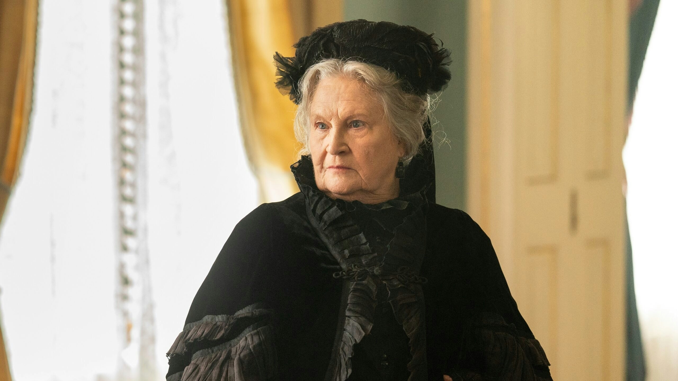 Michele Dotrice as Lady Imelda Hansen in The Hardacres