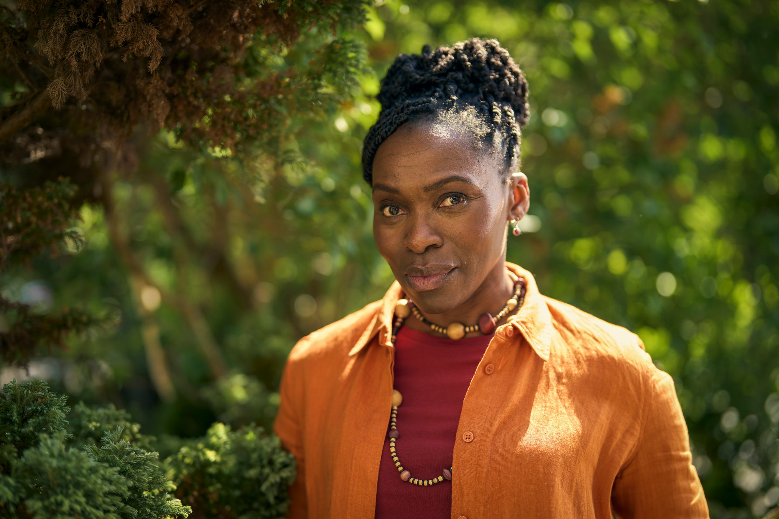Rakie Ayola as Muriel in Falling