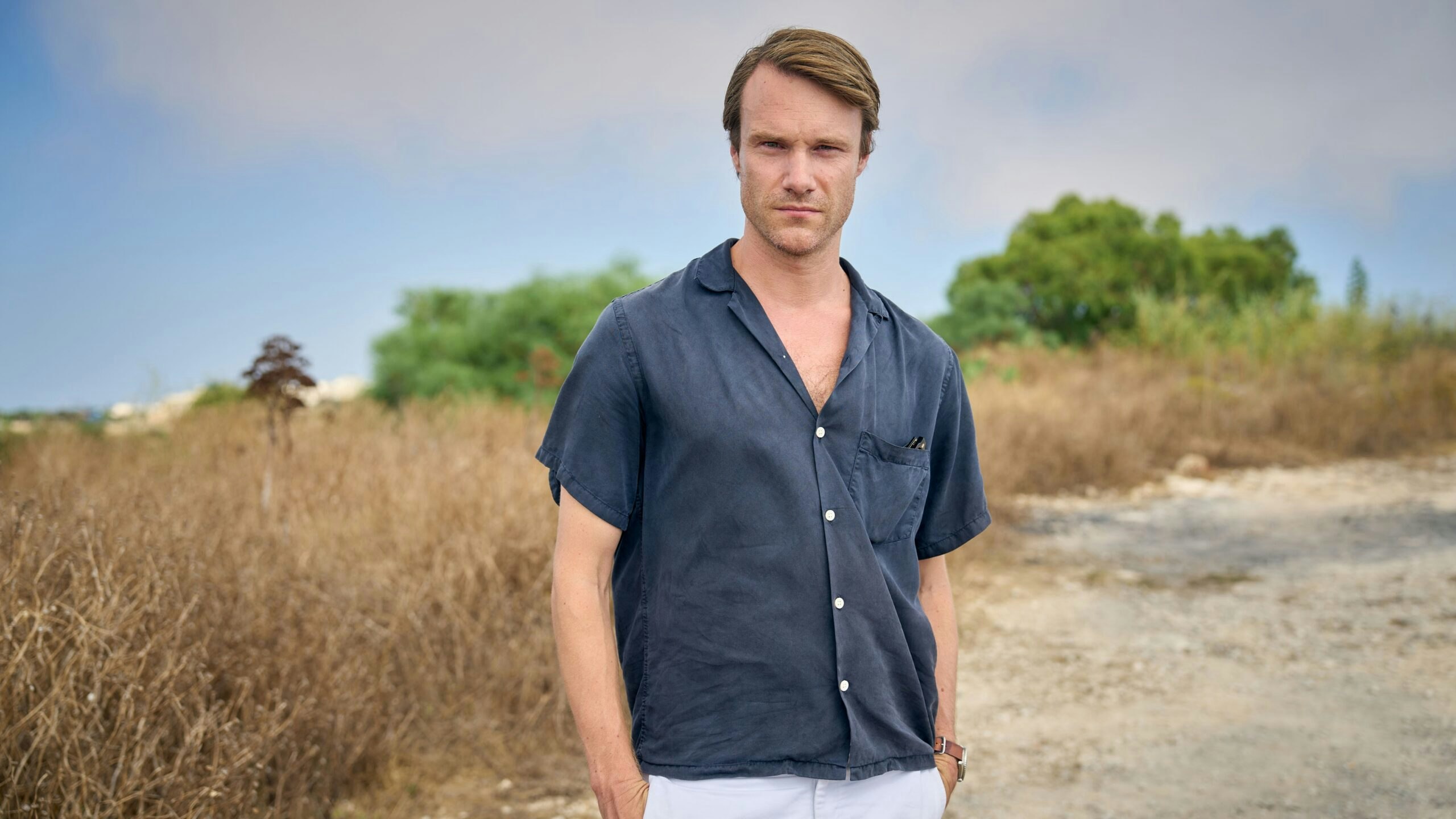 Hugh Skinner as Jacob in Two Weeks In August
