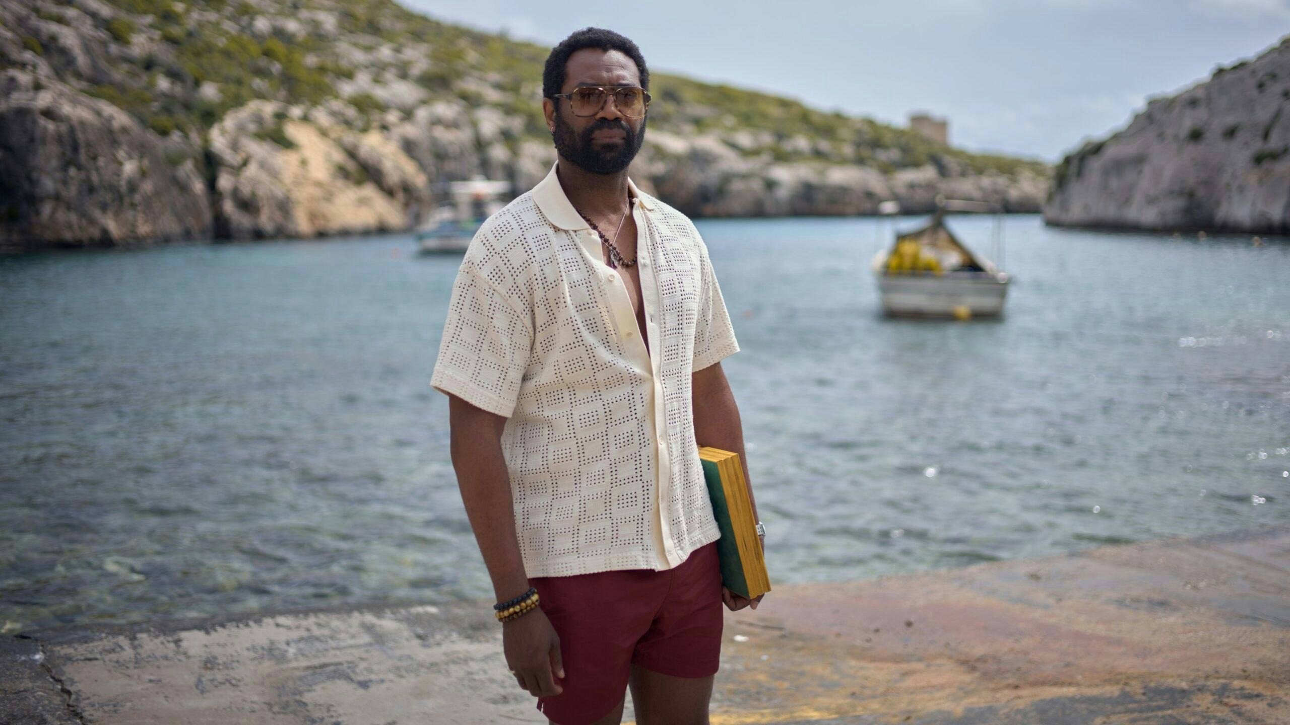 Nicholas Pinnock as Solomon in Two Weeks In August