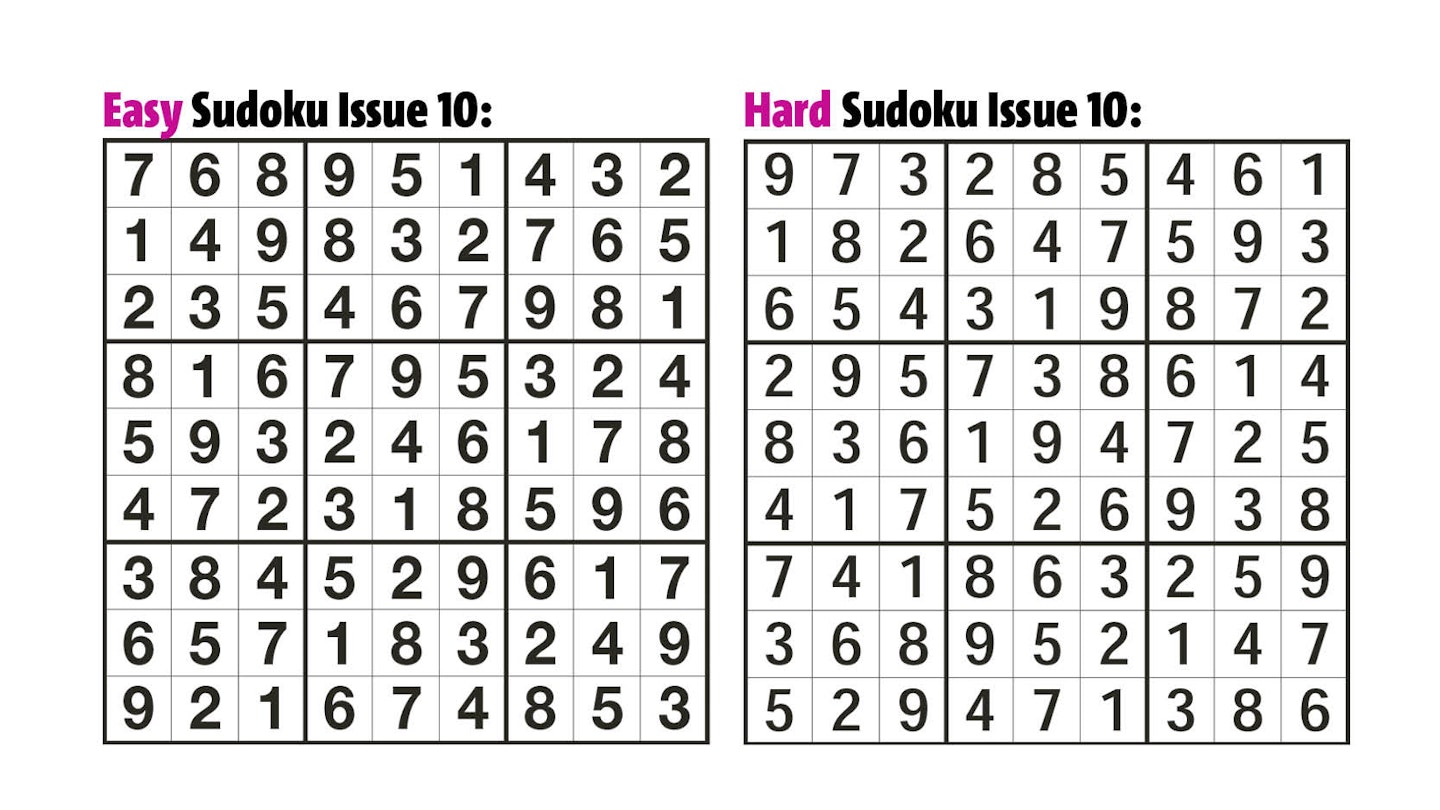 Sudoku Answers Issue 10